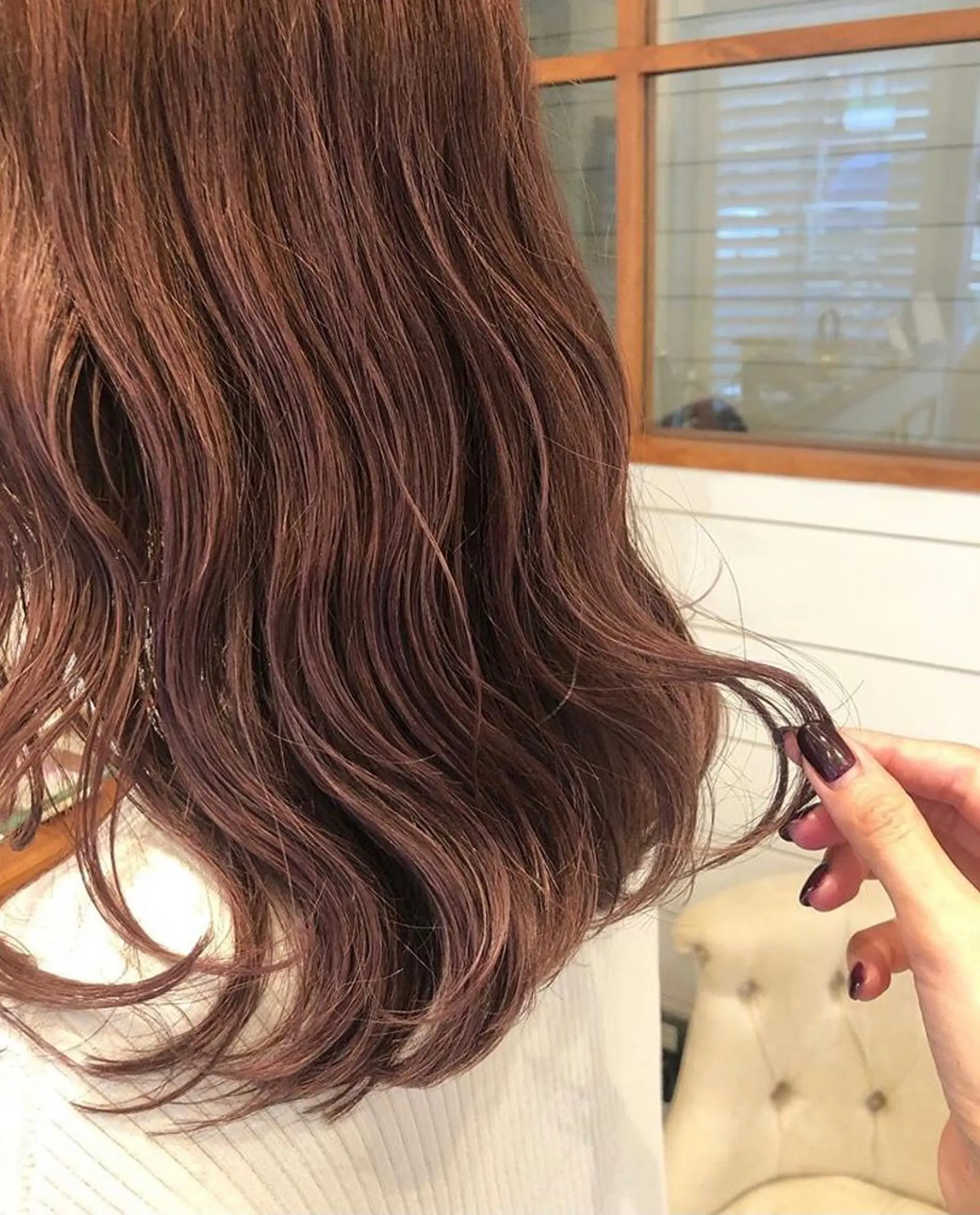 セミロング カラー 渋谷/韓国風 西原直樹のヘアスタイル