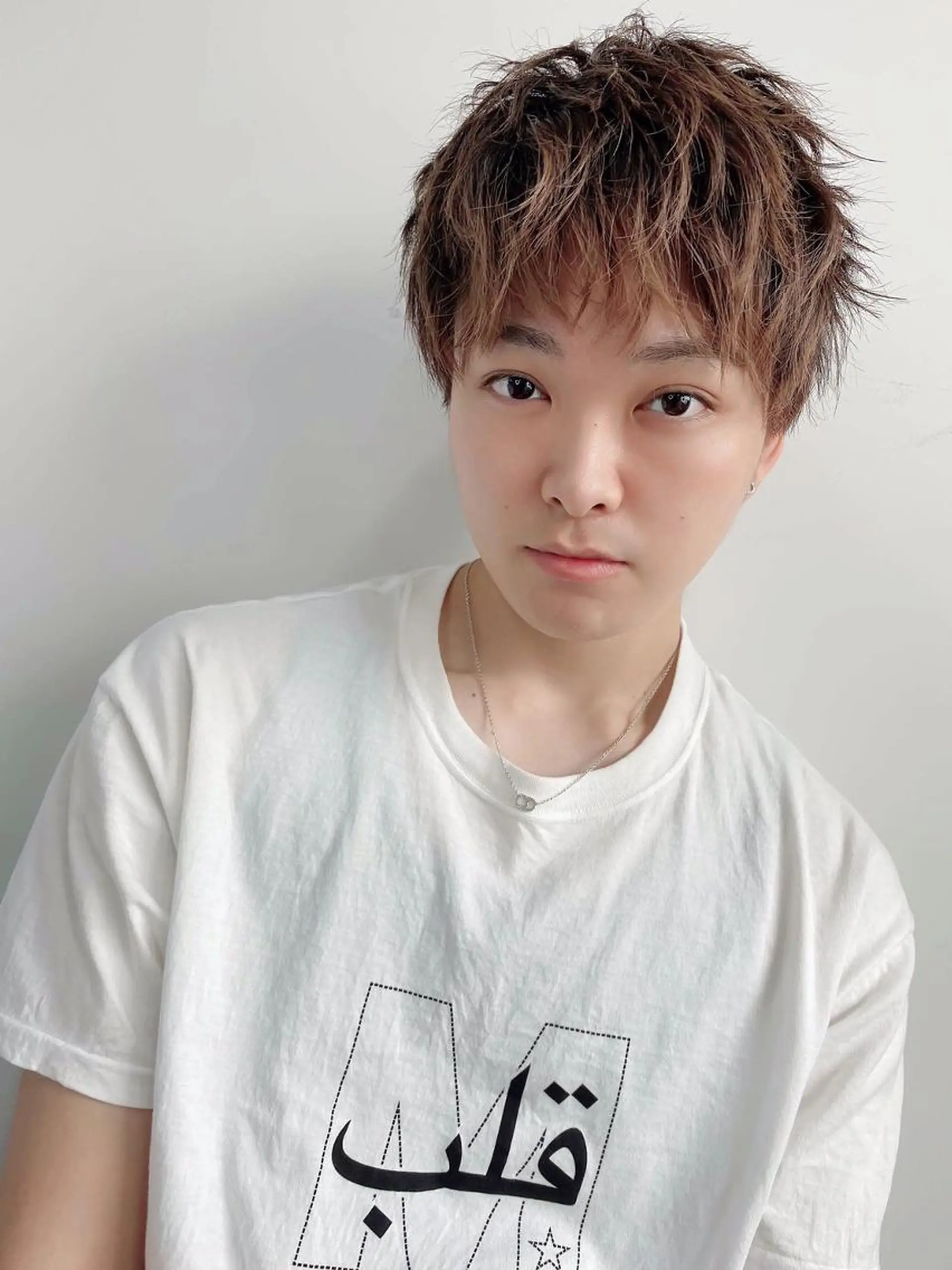 ショート カラー メンズ 【メンズ】 shelterのヘアスタイル