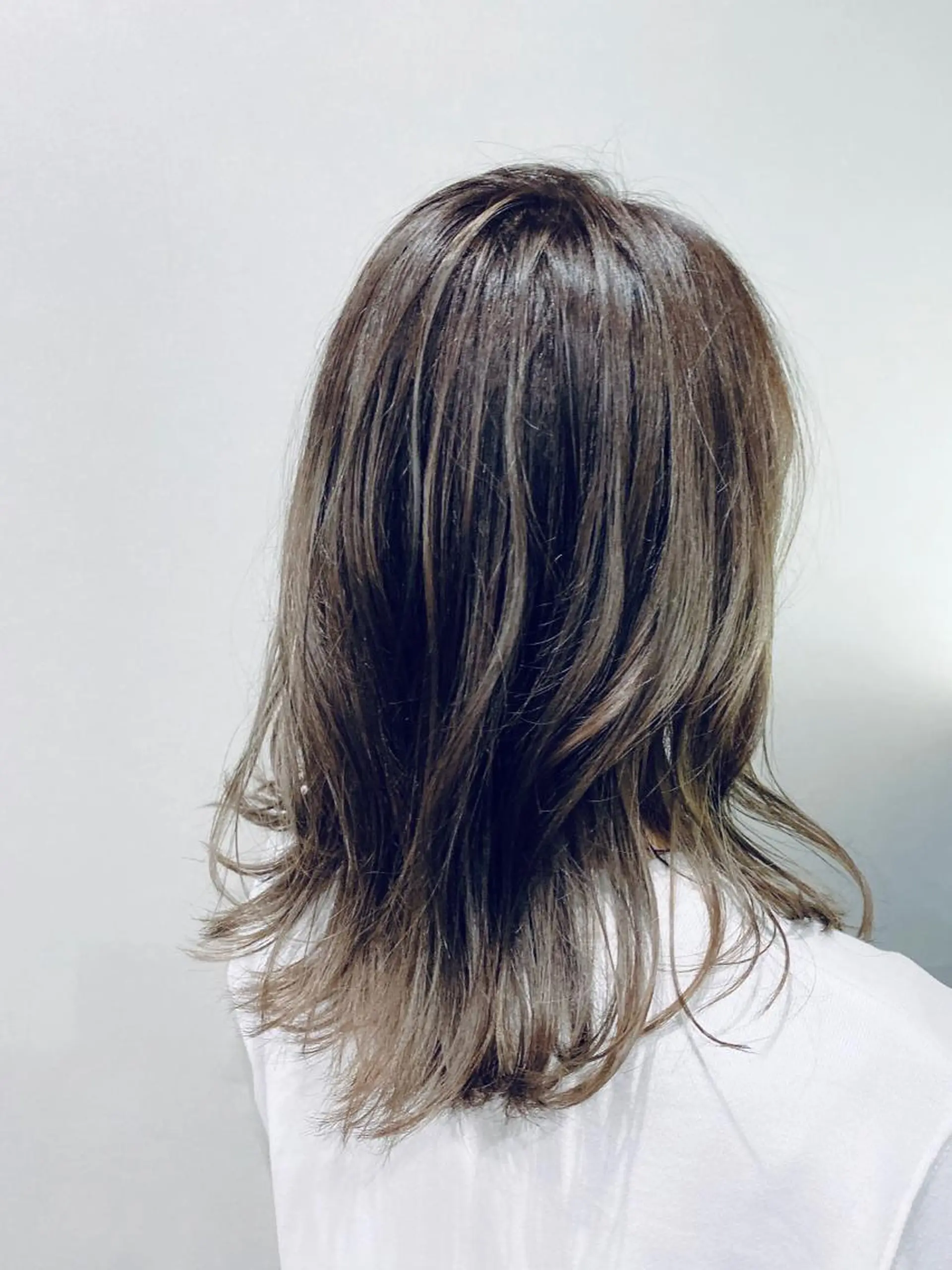 ミディアム ハイライト CAMUE代表 Masaのヘアスタイル