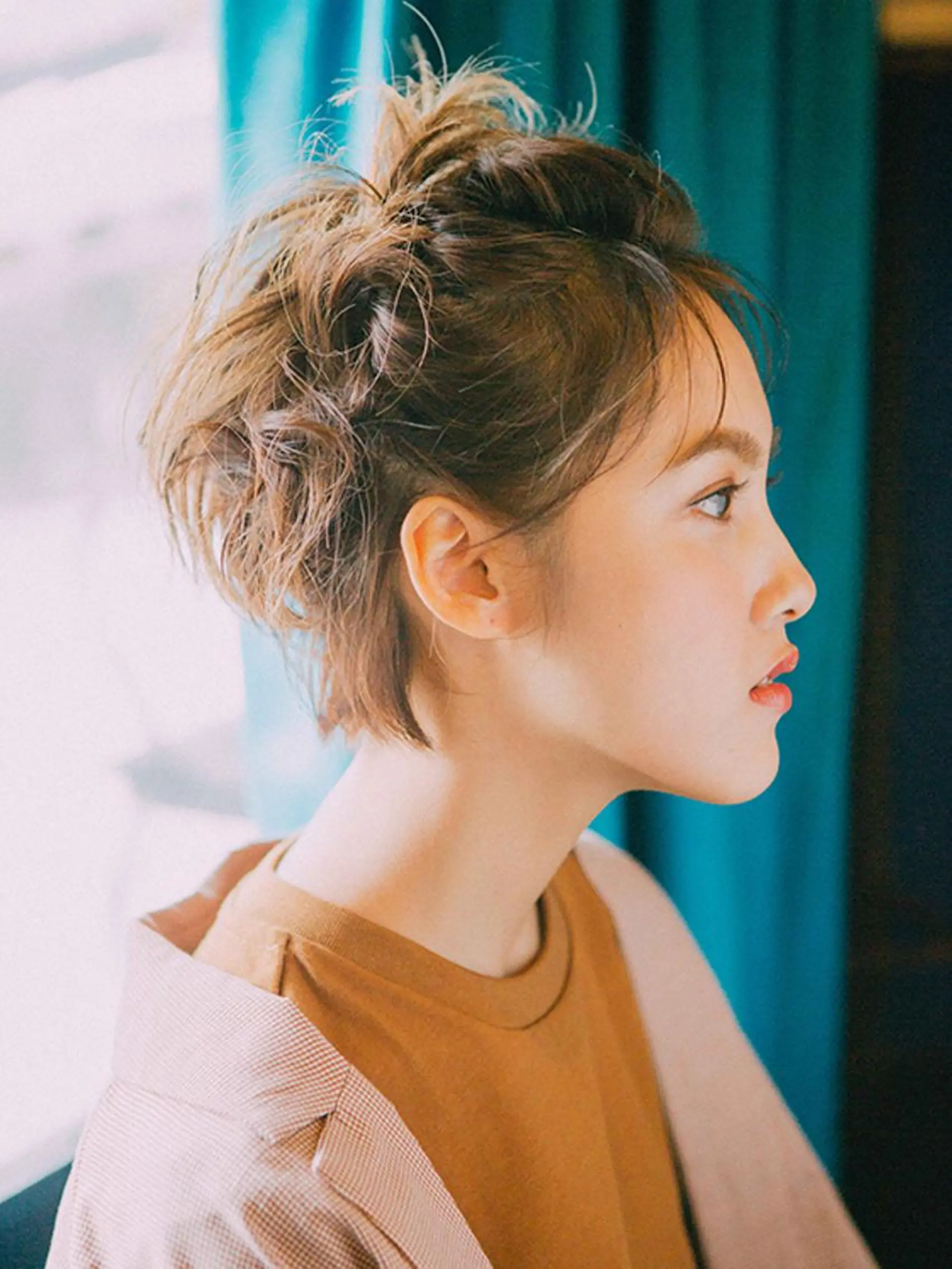 ショート カラー 福島 浩司のヘアスタイル