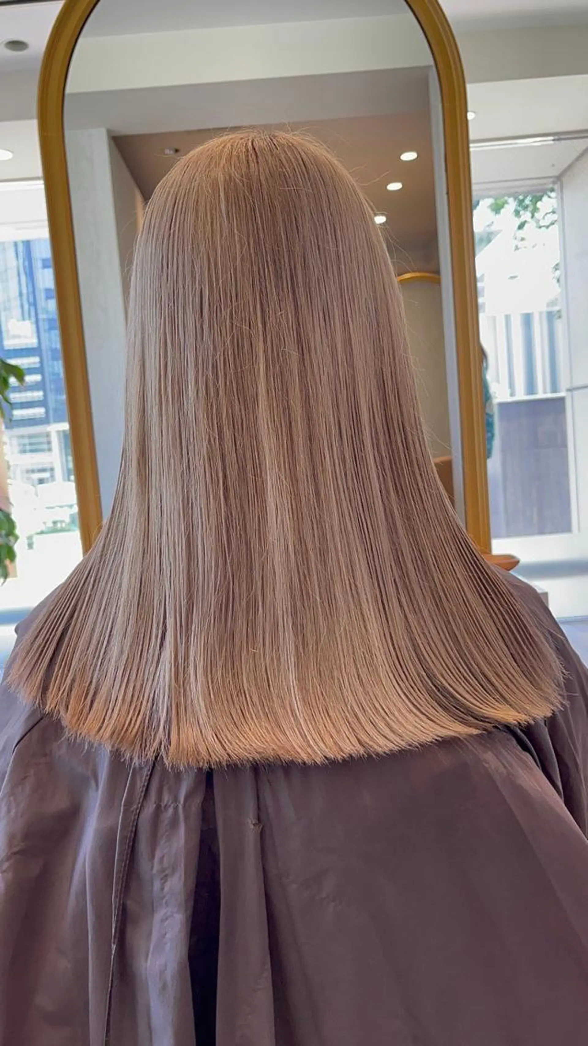 セミロング カラー ヘアカラー トリートメント 🍀小川大輔🍀 ボブ/ブリーチ🥇のヘアスタイル