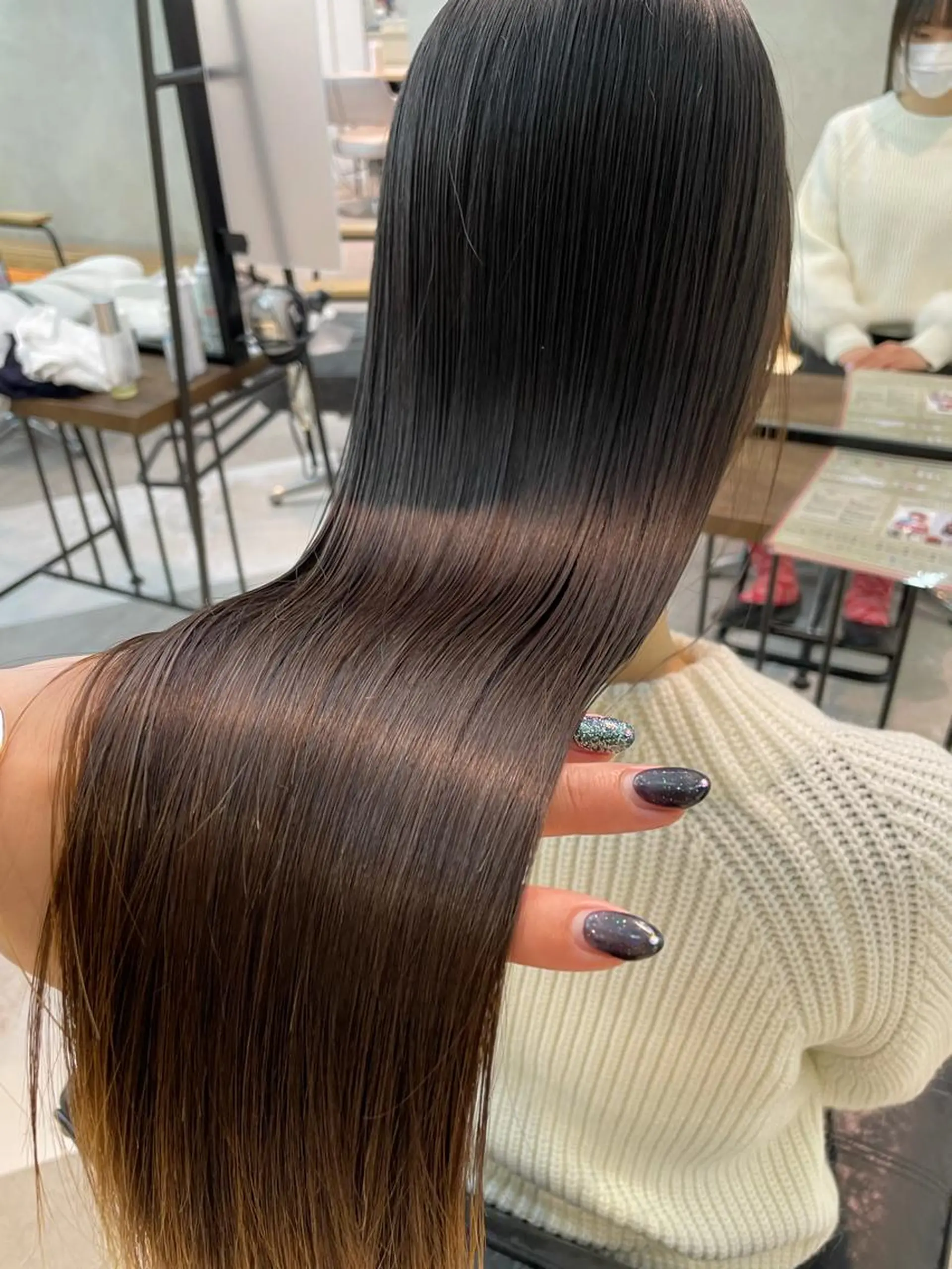 トリートメント 🎀ボブ＋ハイトーン シュカ👶🏻のヘアスタイル