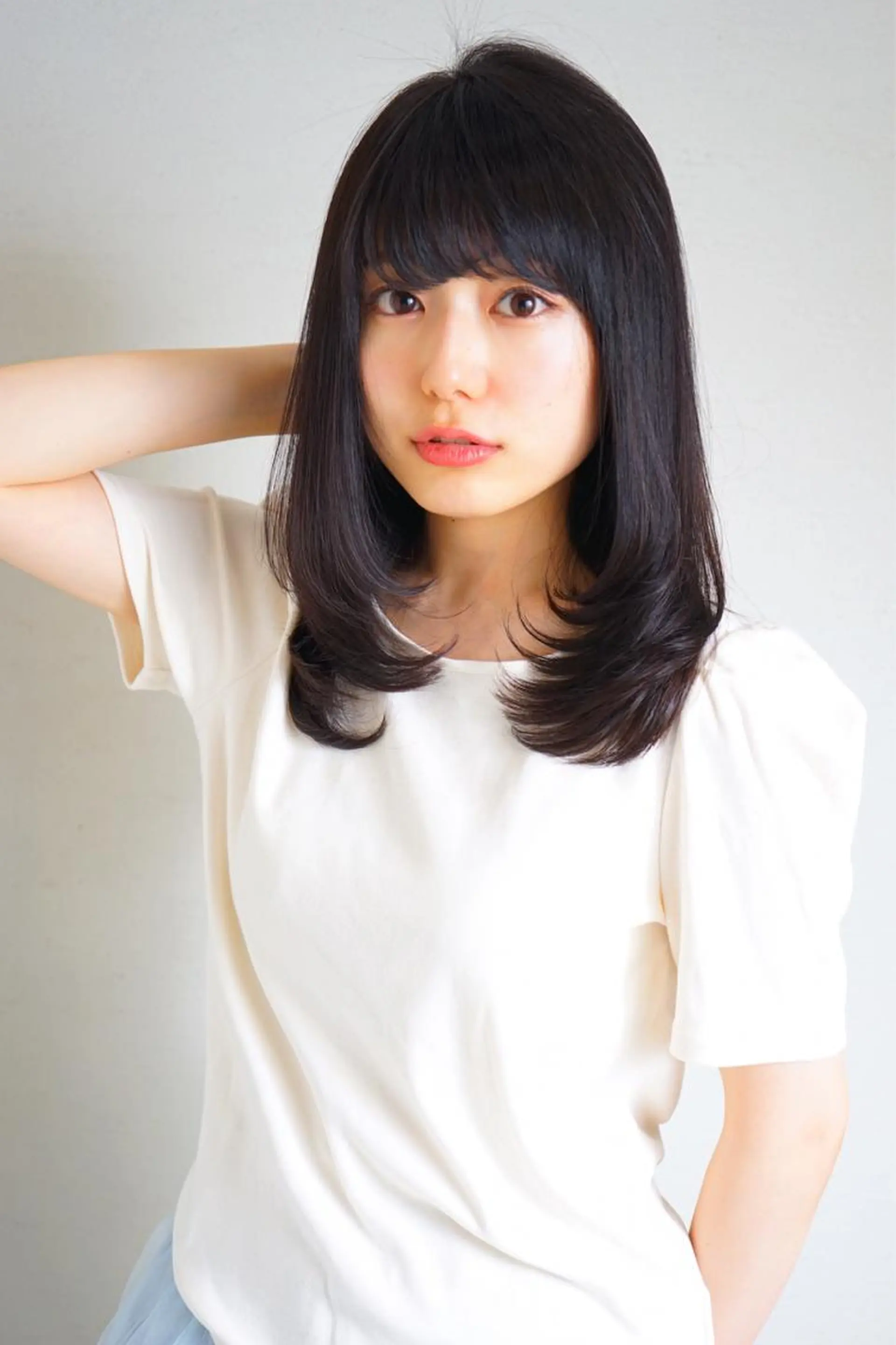 ミディアム カラー ヘアアレンジ カット ヘアカラー トリートメント ショートの神✨AFL OAT 井上康平のヘアスタイル