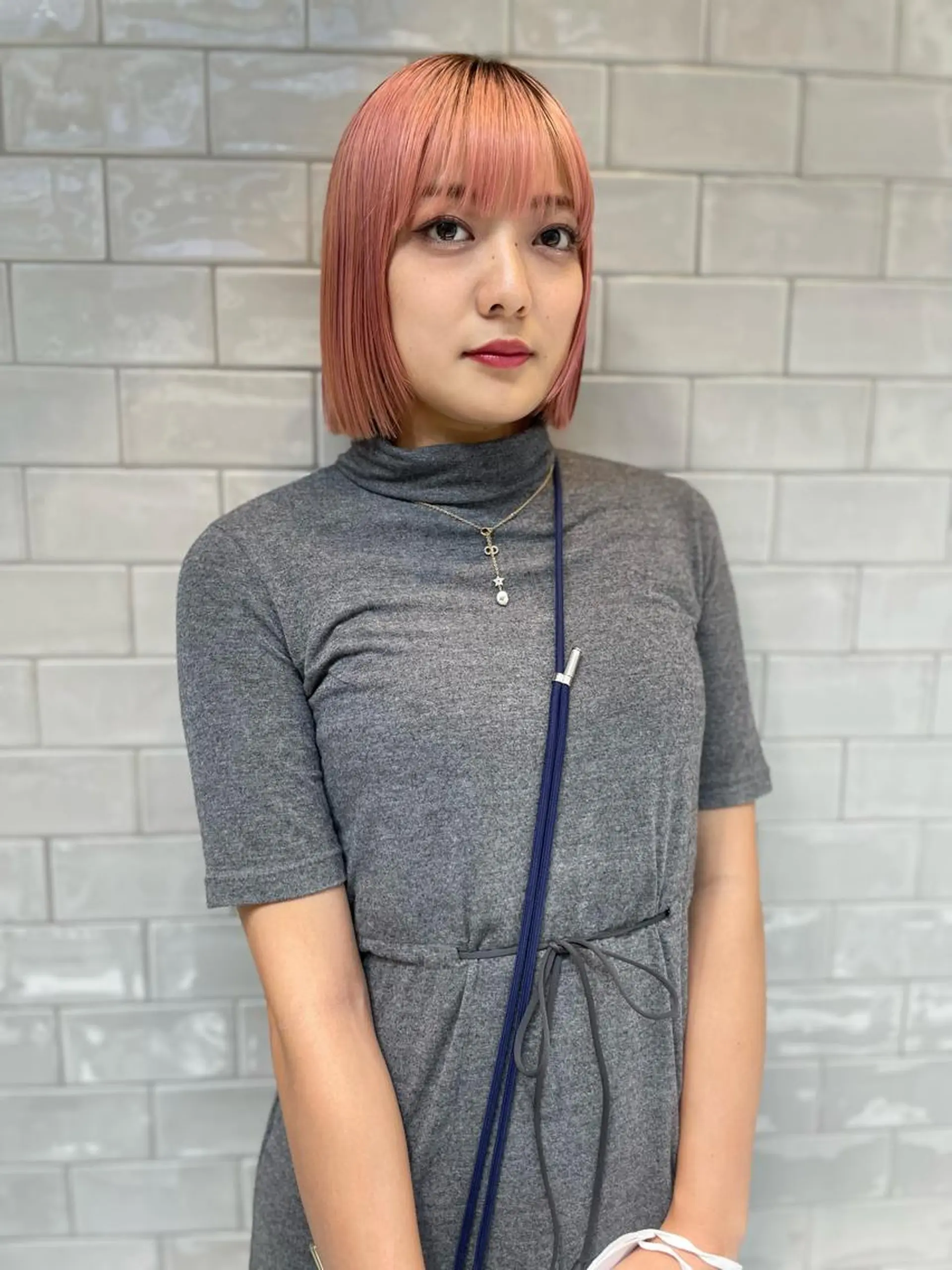 ショート カラー カット ヘアカラー トリートメント ブリーチ🪡 ボブ🧶レイヤーのヘアスタイル