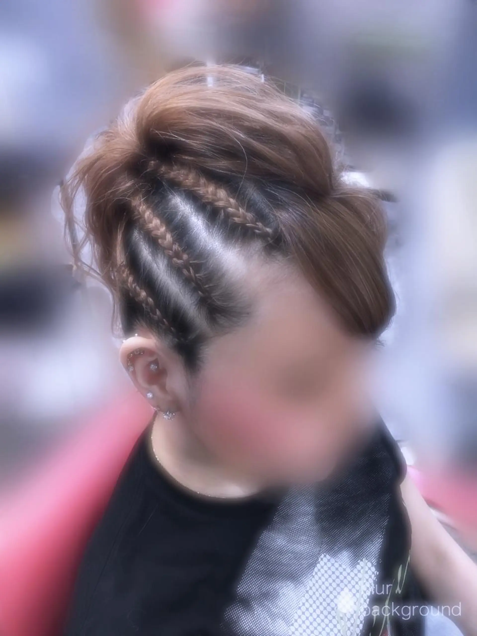 ロング ヘアアレンジ 結婚式・ブライダル ヘアセット Hair Salon NOAH所属・しー ちゃんのヘアスタイル