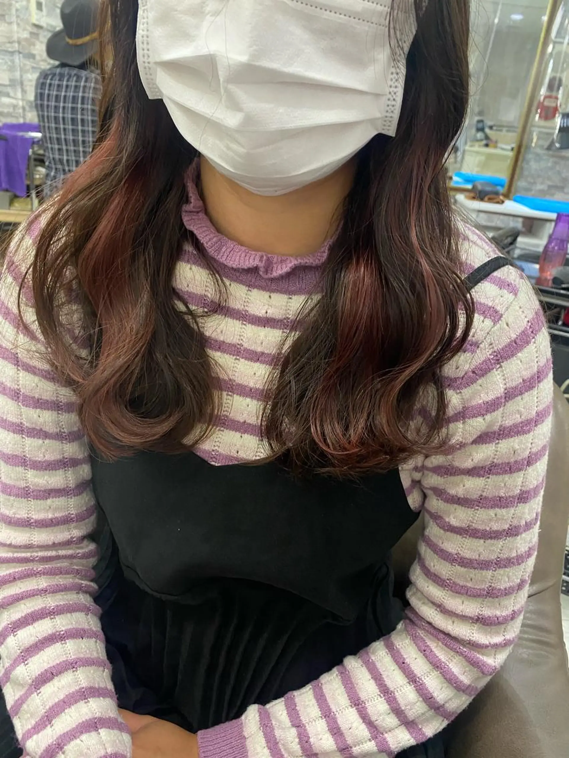 セミロング ヘアカラー Arphy/ /のヘアスタイル