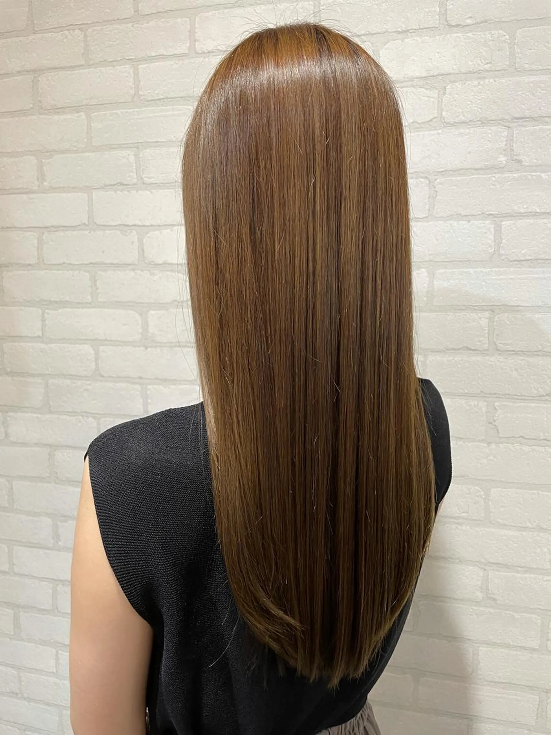 ロング カラー アッシュ ベージュカラー 透明感カラー💎 AYAのヘアスタイル