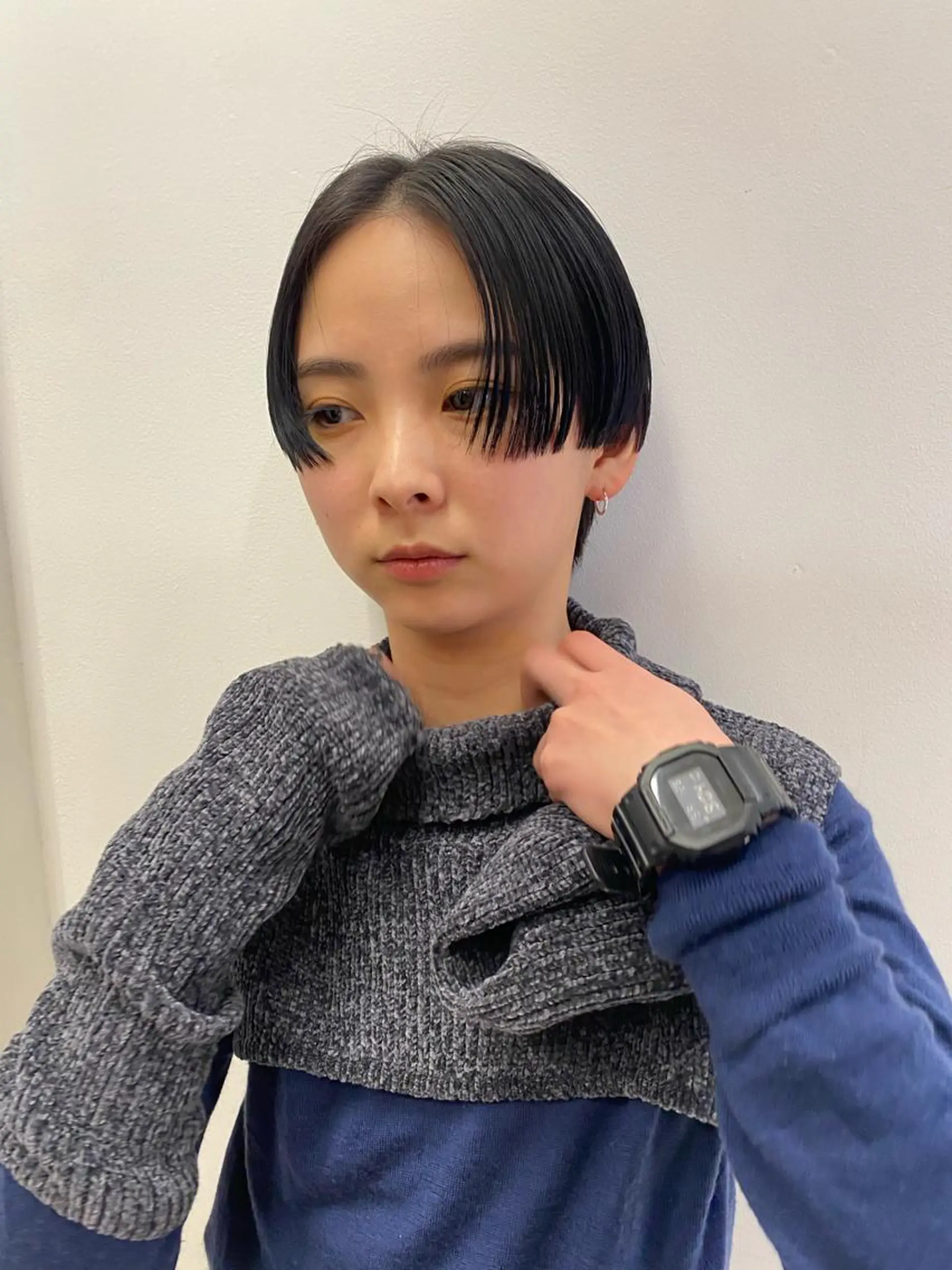 ショート 似合わせカット /パーマ岡本淳平のヘアスタイル