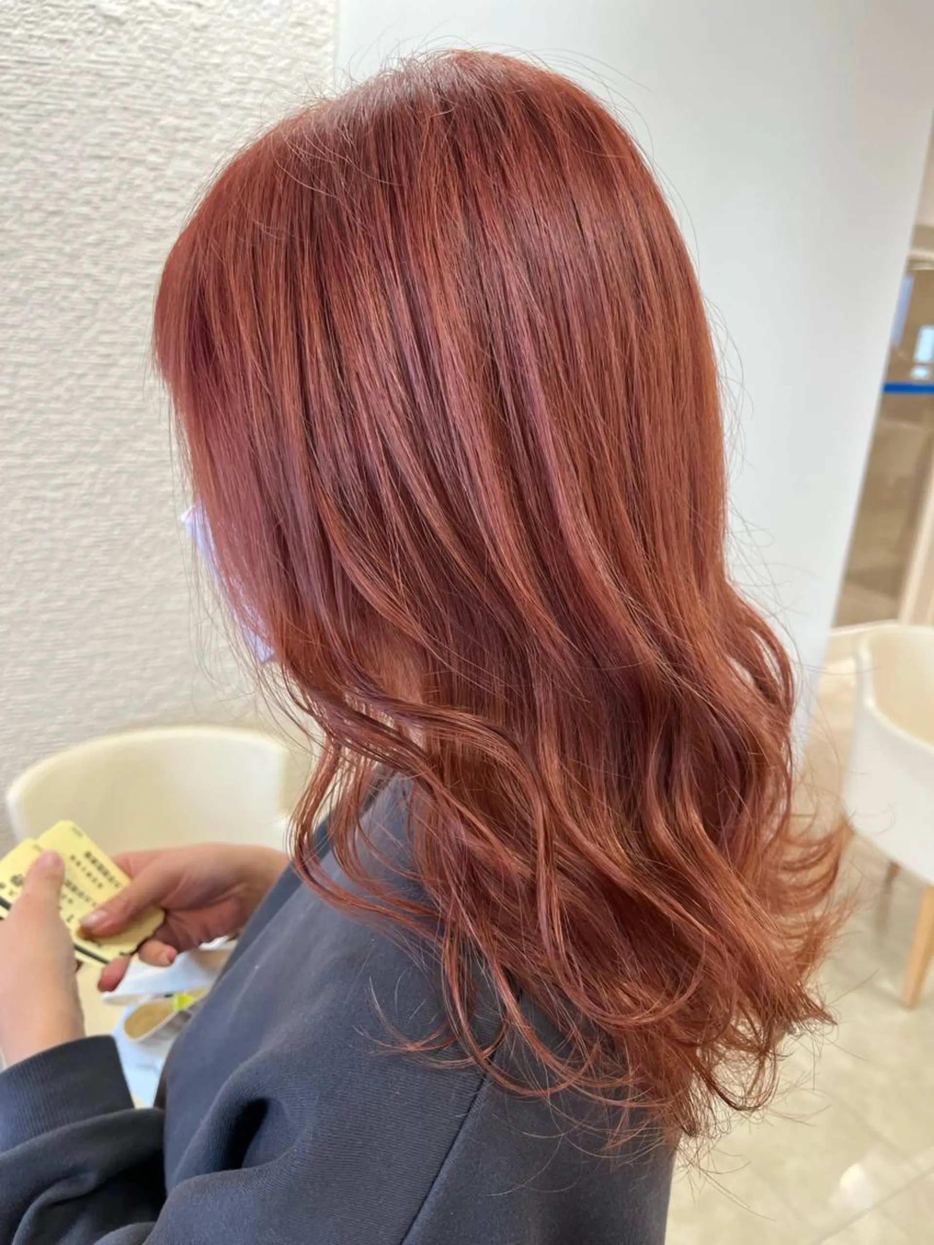 セミロング カラー カット ヘアカラー トリートメント 暖色専門美容師🎀 お客様満足度◎のヘアスタイル