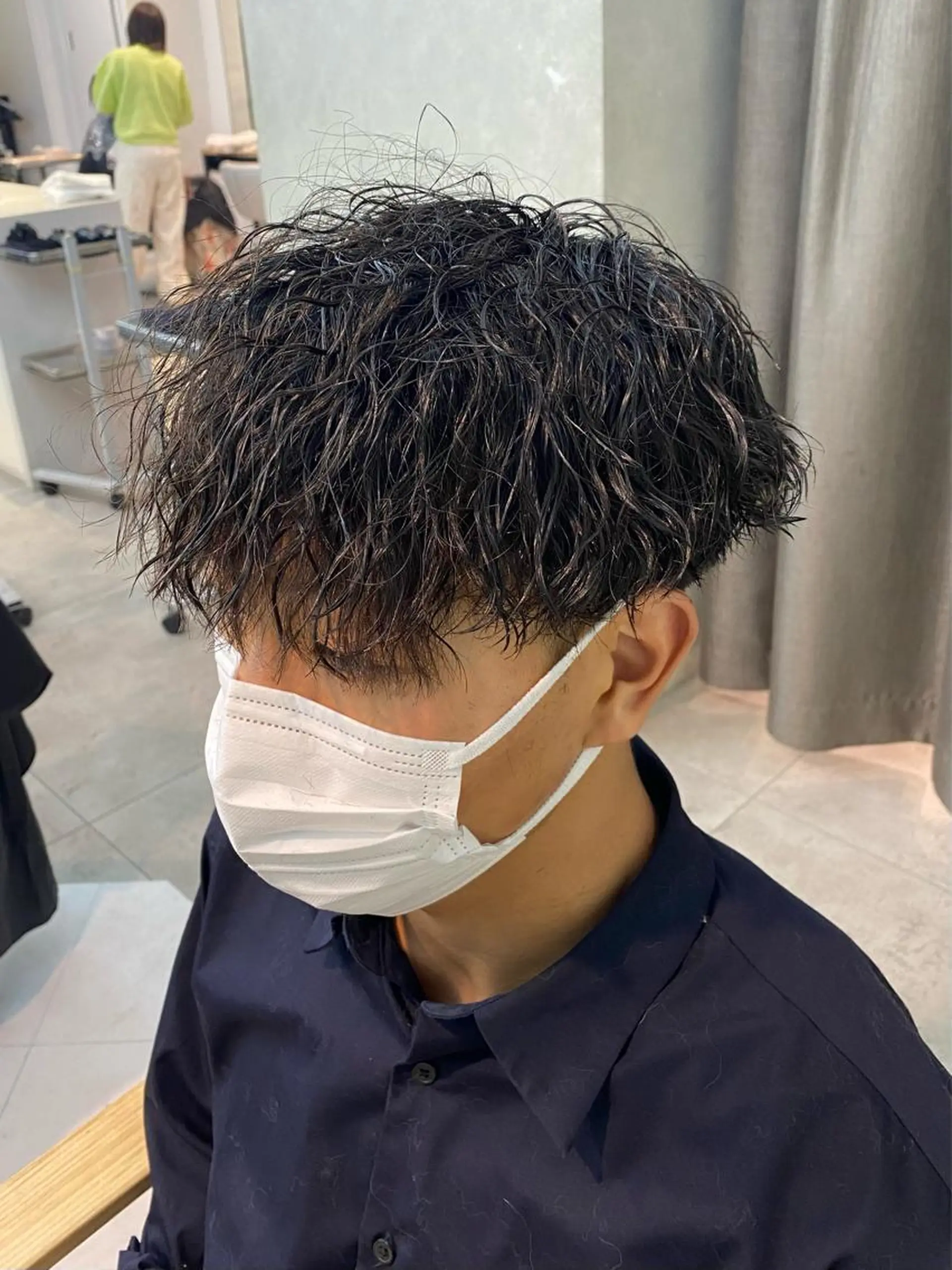 パーマ メンズ 新宿【メンズパーマ】 塩澤太一のヘアスタイル
