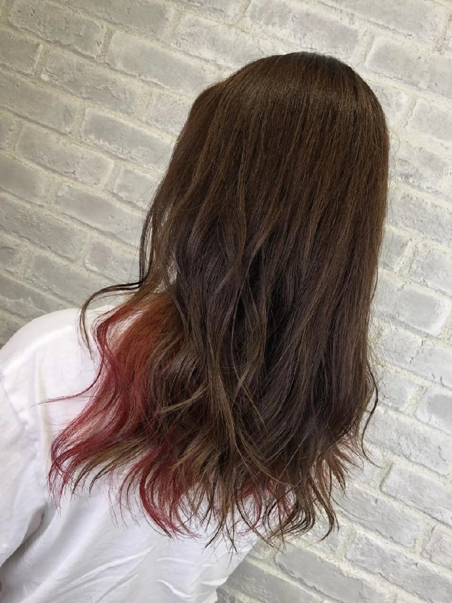 カラー セミロング 髪質改善/レイヤー Chere狭山のヘアスタイル