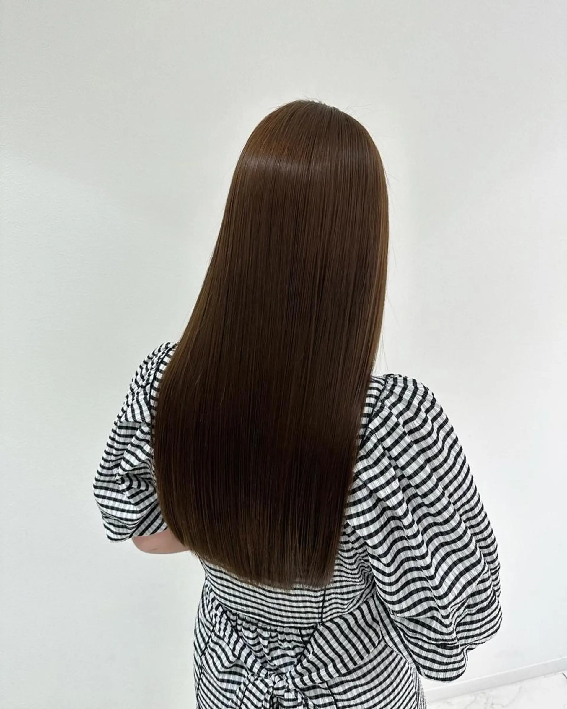 ロング 縮毛矯正 トリートメント ヘアカラー ＡＳＨ大宮/ブリーチ 髪質改善/カラーのヘアスタイル