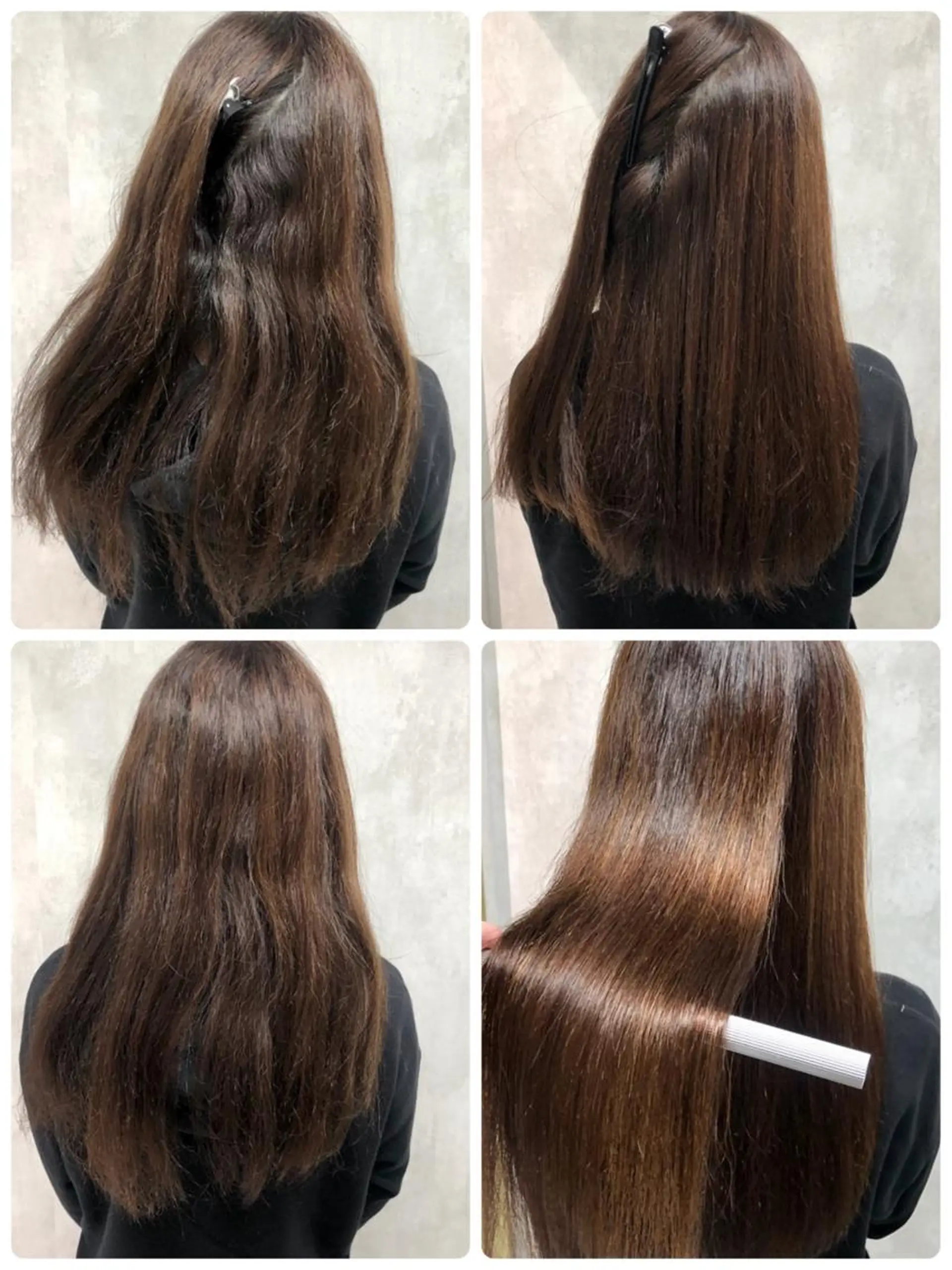 ロング 縮毛矯正 トリートメント ⚠️美容室迷子⚠️ 谷口にお任せ😊のヘアスタイル