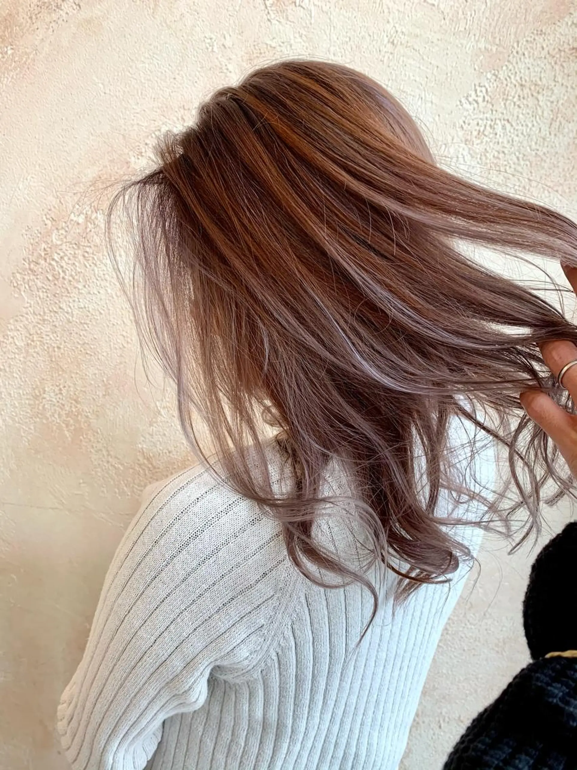 セミロング カラー ヘアカラー トリートメント 水戸内原🐜 メンズ郡司裕紀のヘアスタイル