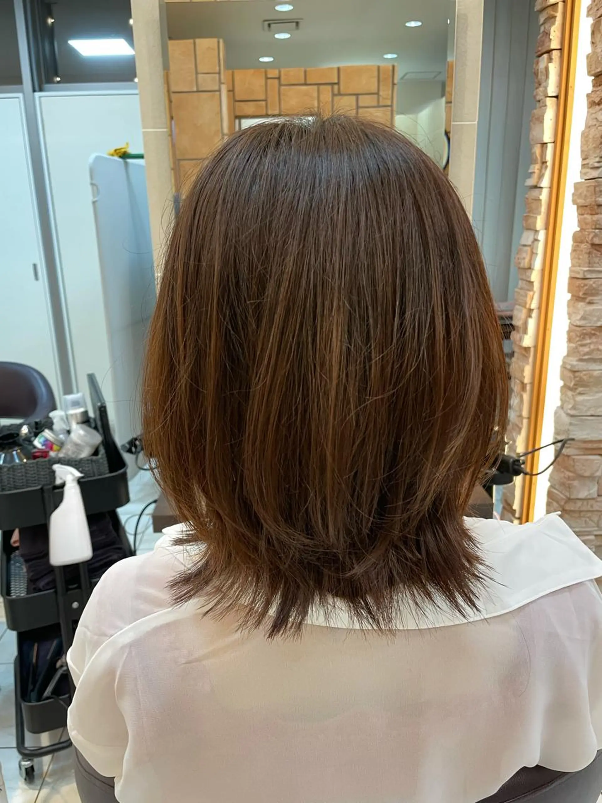 ミディアム 新籾 尚哉のヘアスタイル