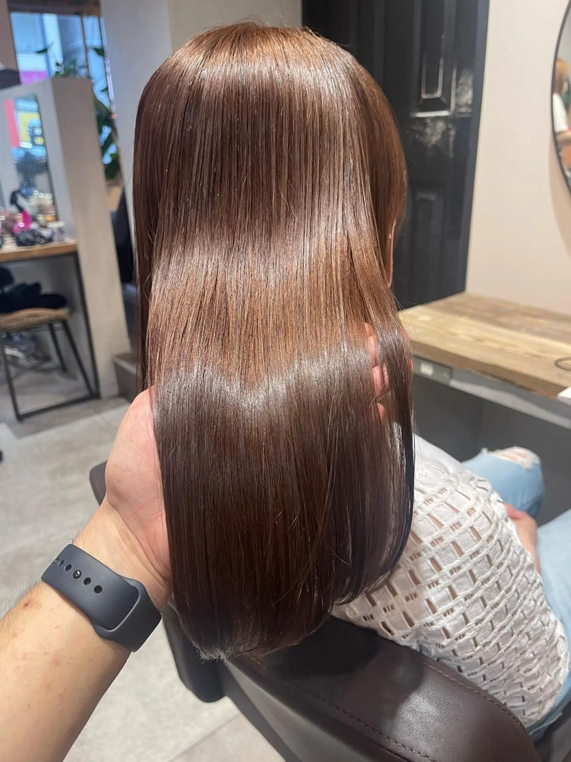 ロング 髪質改善 髪質改善×艶髪　斉藤 勝のヘアスタイル