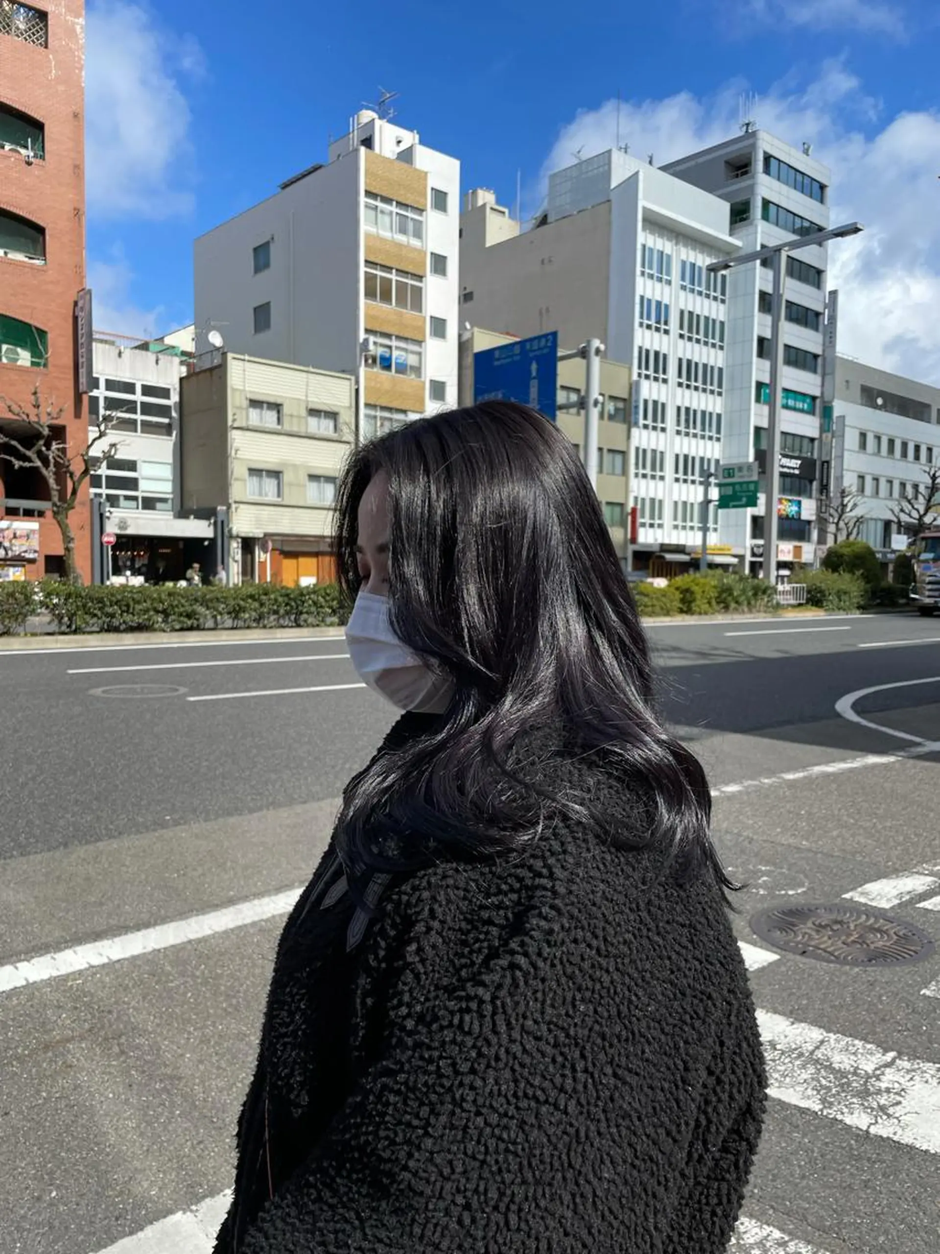 セミロング カラー ヘアアレンジ 🫧ヒシダアキ taboo.i🫧のヘアスタイル