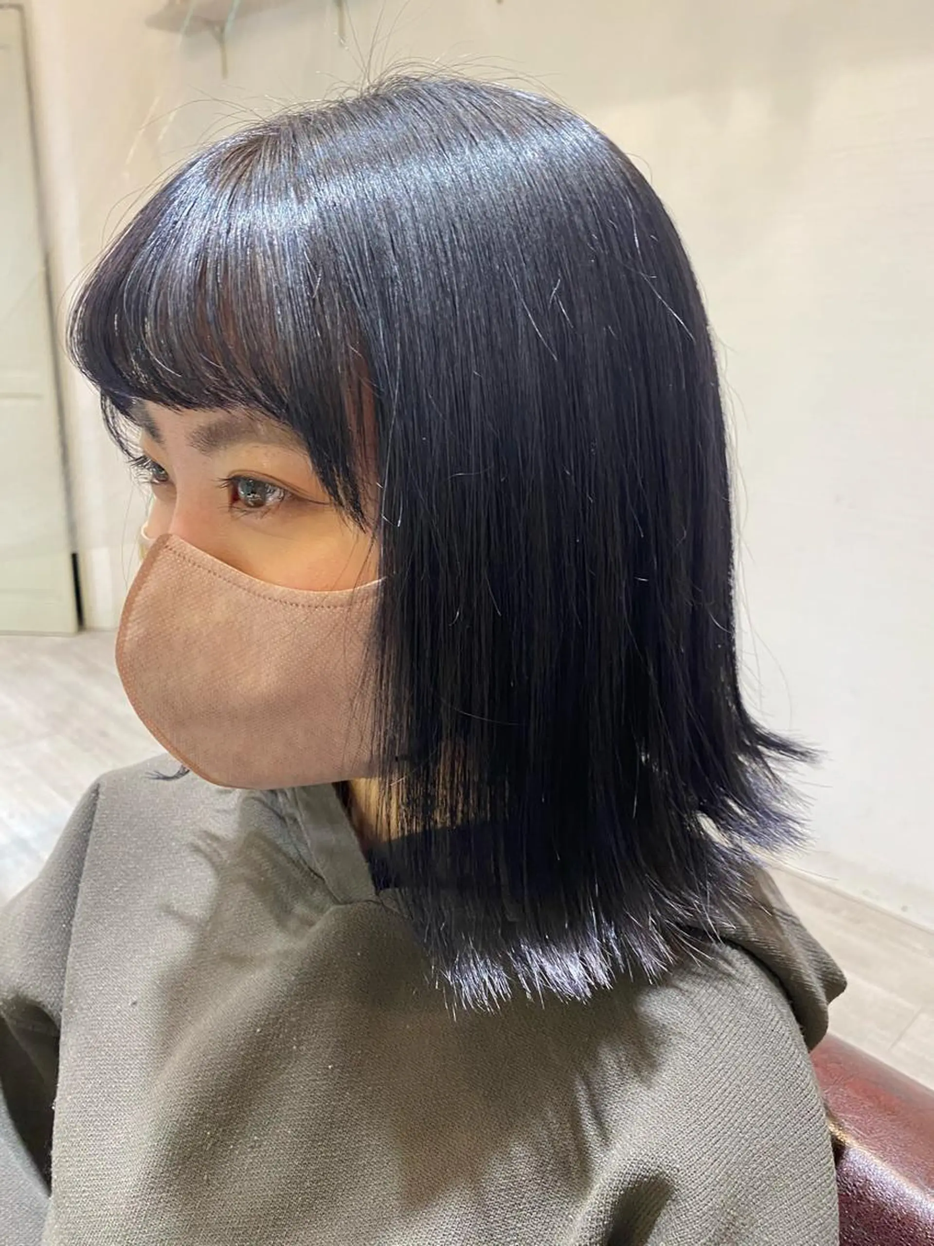 ショート カラー ブリーチ グレージュ ラベンダーカラー ラベンダーグレージュ ラベンダーグレー 浦和美容室 スタイリスト🌼ゆきのヘアスタイル