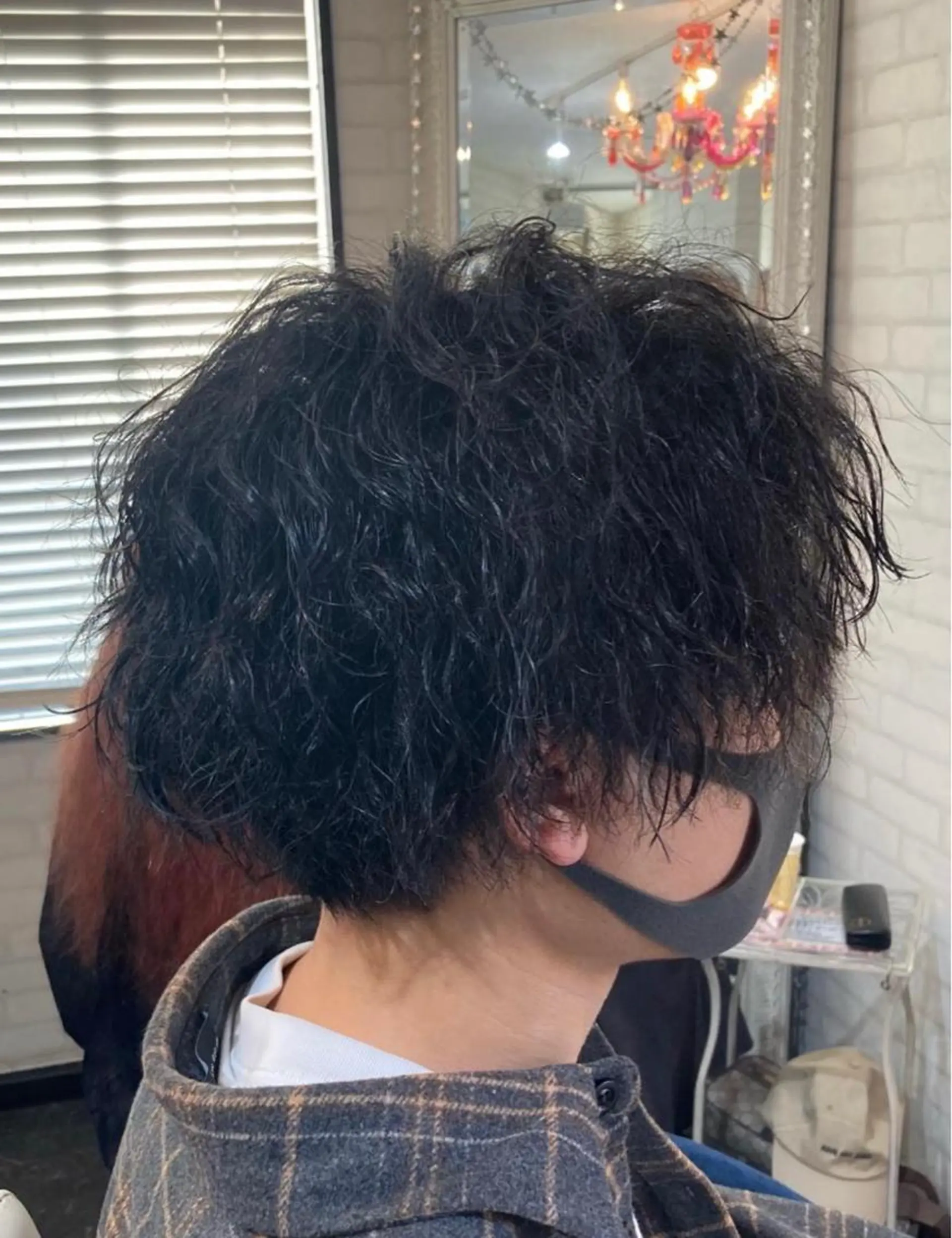ショート パーマ メンズ カット パーマ Kimura Shinyaのヘアスタイル