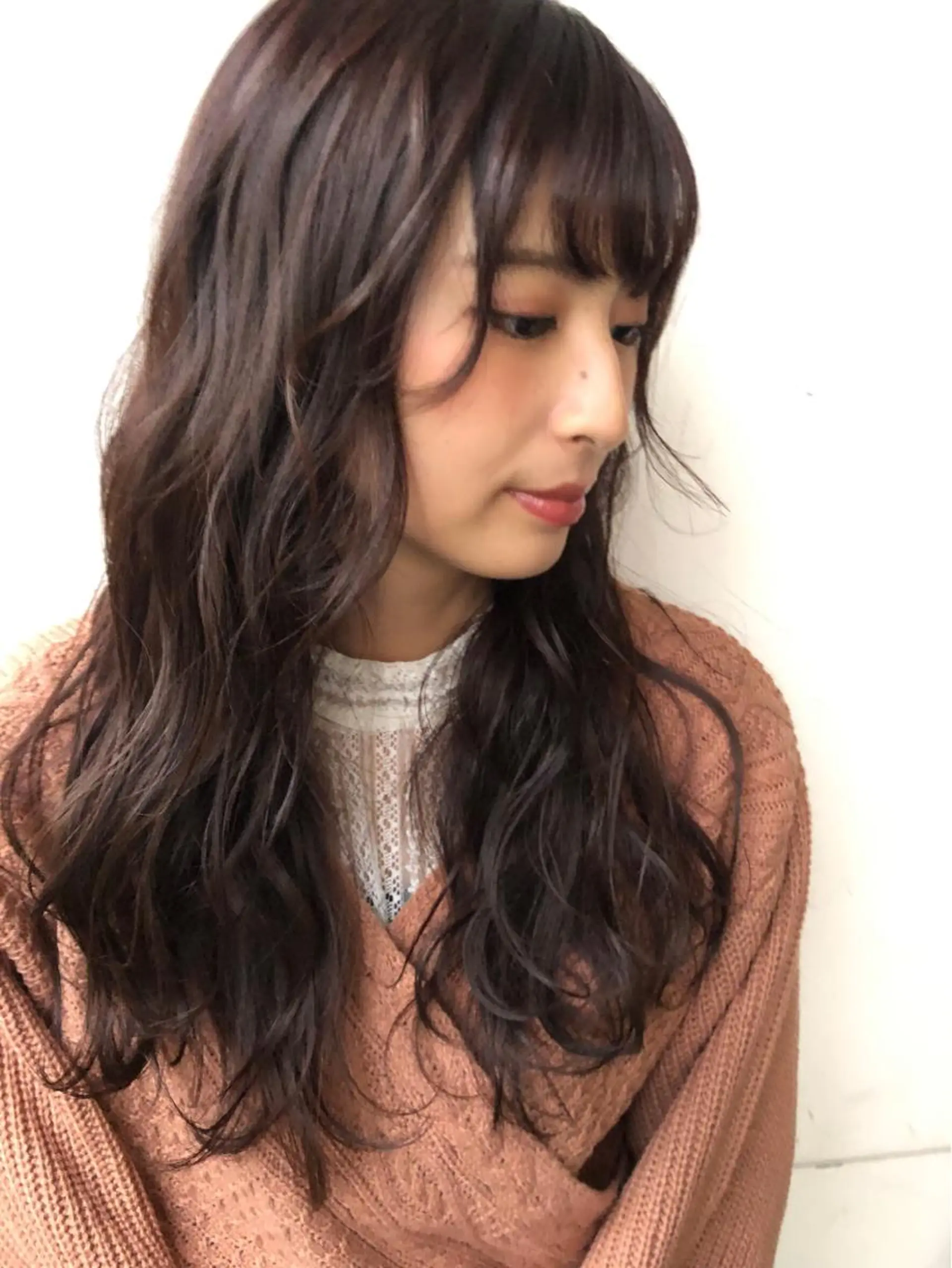 セミロング カラー 🌷小野田 睦🌷のヘアスタイル