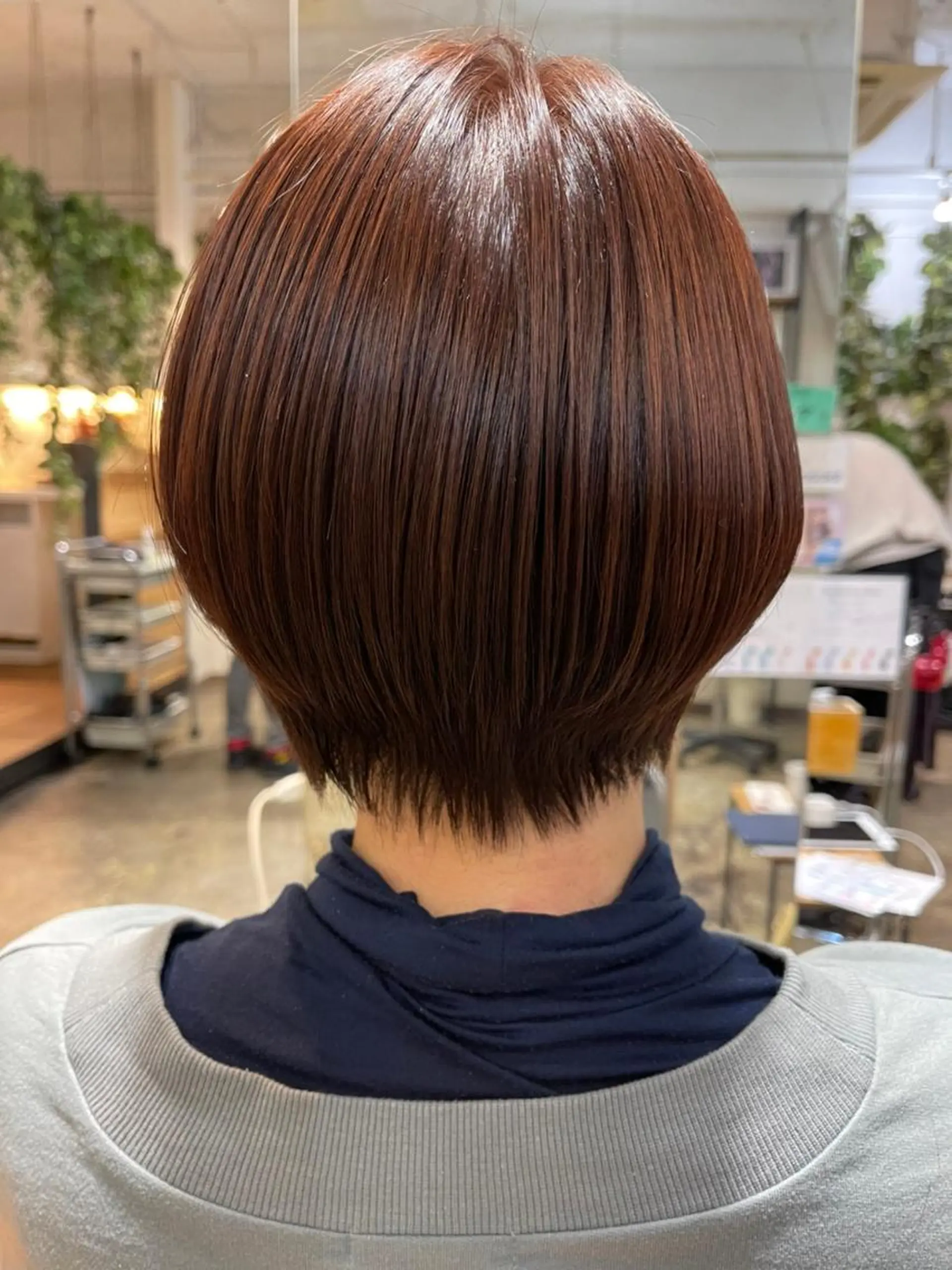 ミディアム カラー パーマ ヘアアレンジ ミディアムパーマ バレイヤージュ ブリーチ ケアブリーチ デザインカラー 縮毛矯正 【N°deseo】 吉祥寺のヘアスタイル