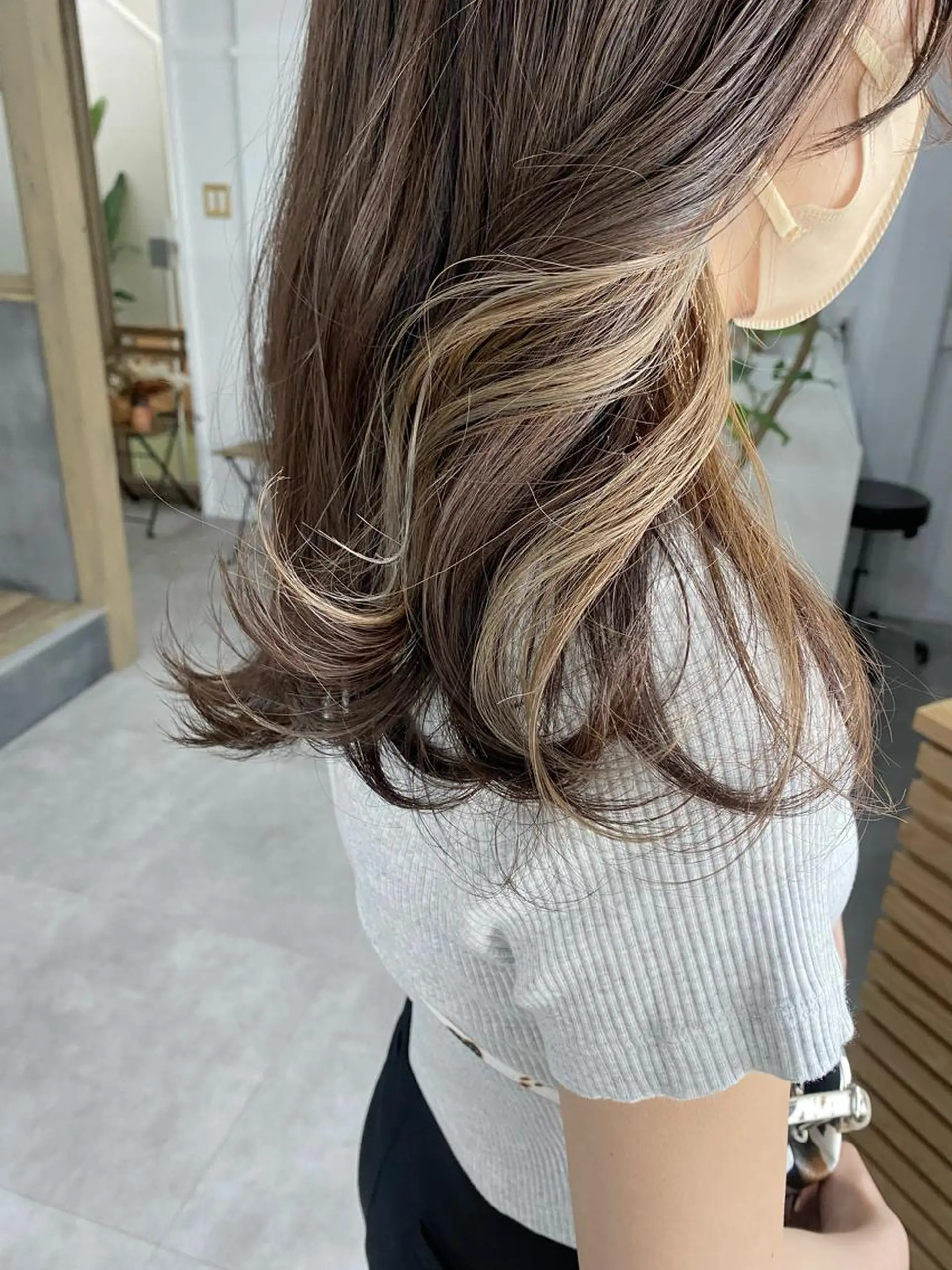 セミロング カラー ヘアアレンジ ume所属・ひなの .のその他イメージ
