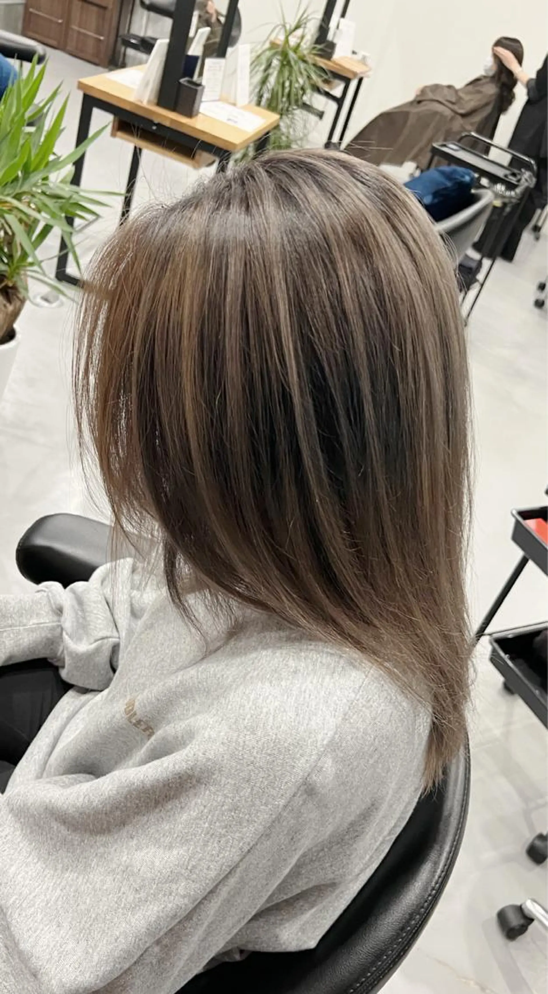 ロング カラー ヘアアレンジ カット ヘアカラー トリートメント APSEE メンズカラー特化のヘアスタイル