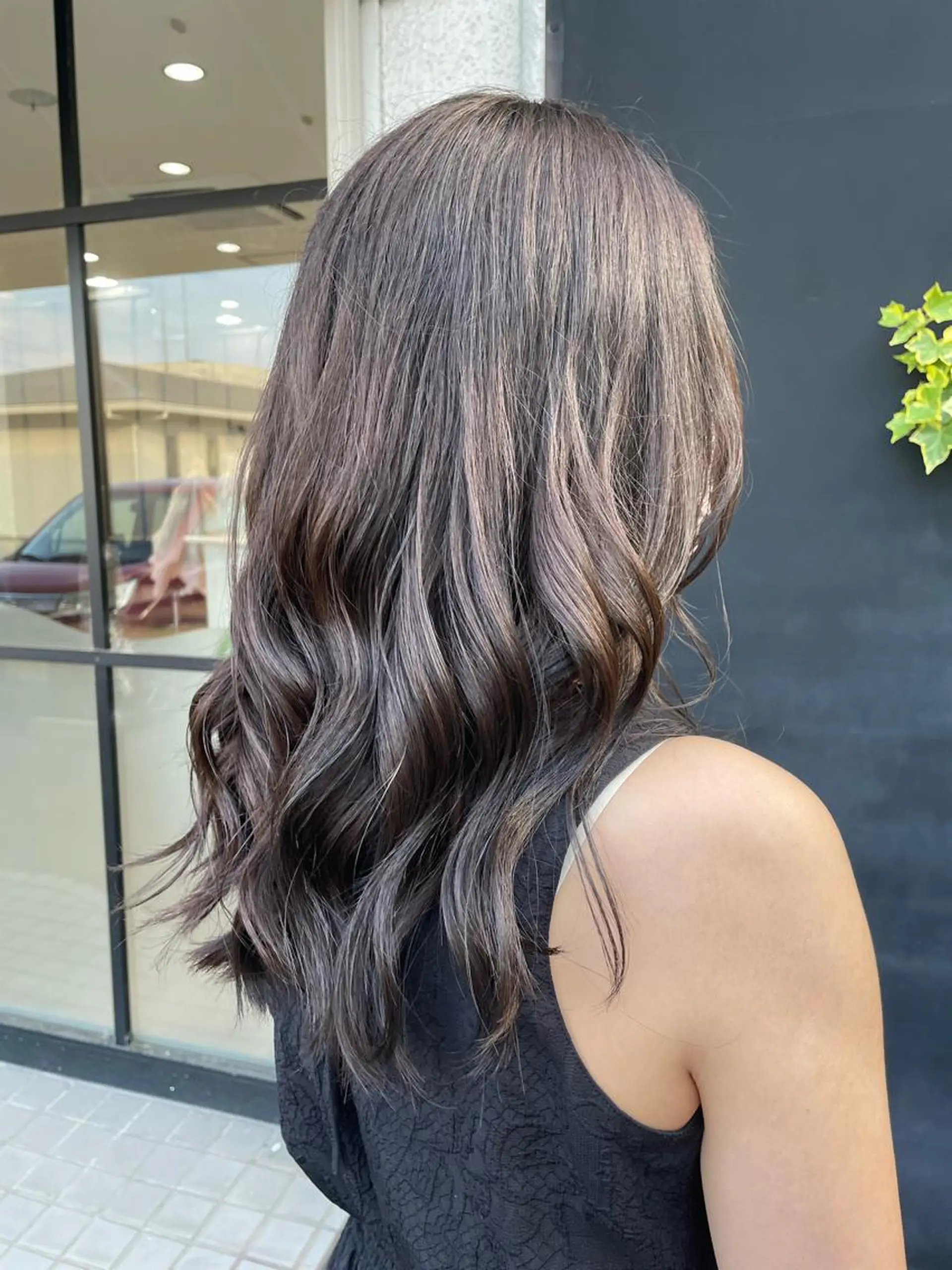 セミロング カラー 透明感カラー ORDER MADE  hair salon maison4u所属・佐々木 浩之のヘアスタイル