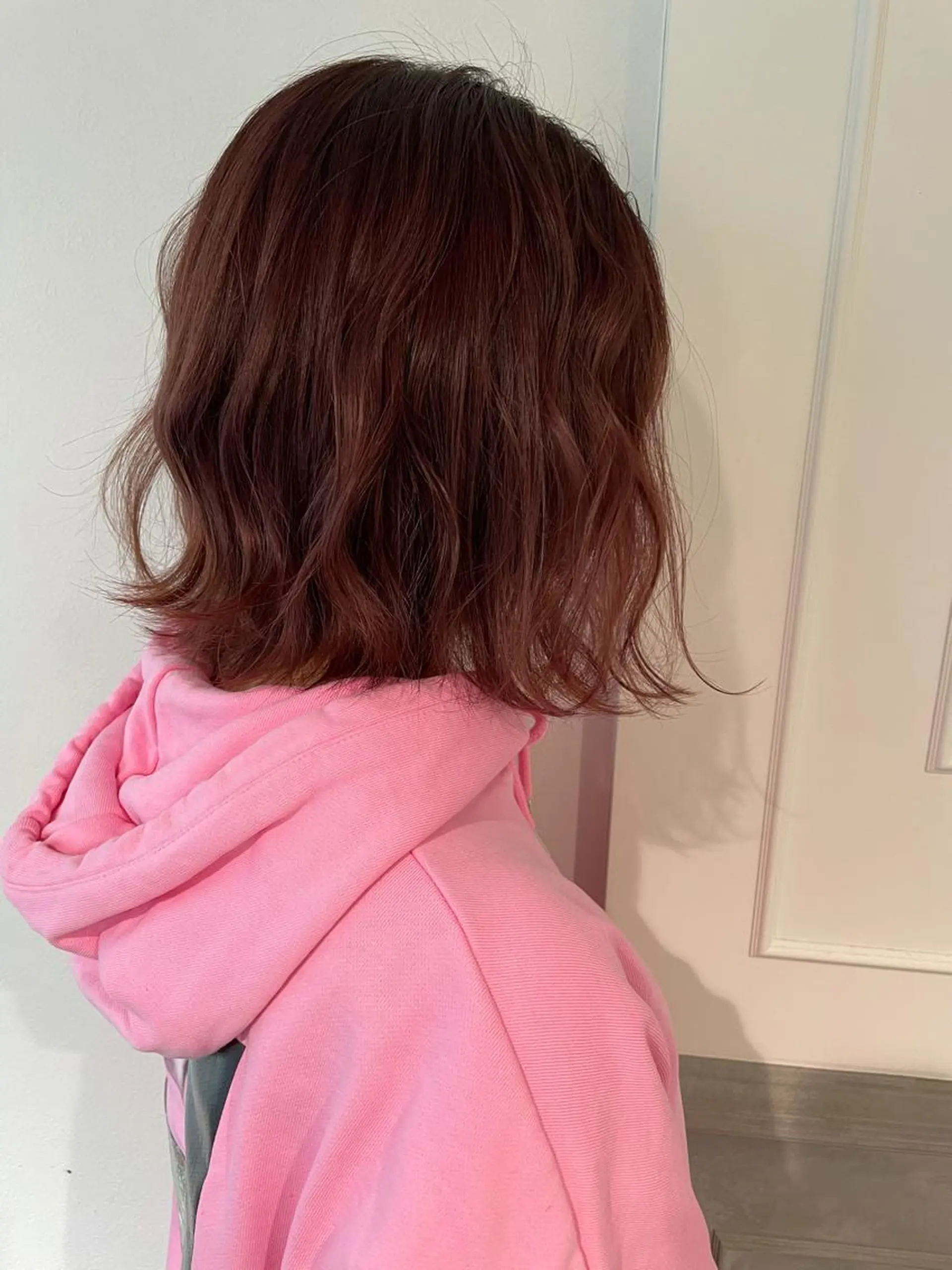 ミディアム カット ヘアカラー トリートメント ♡美髪•艶髪♡砂川 なつきのヘアスタイル