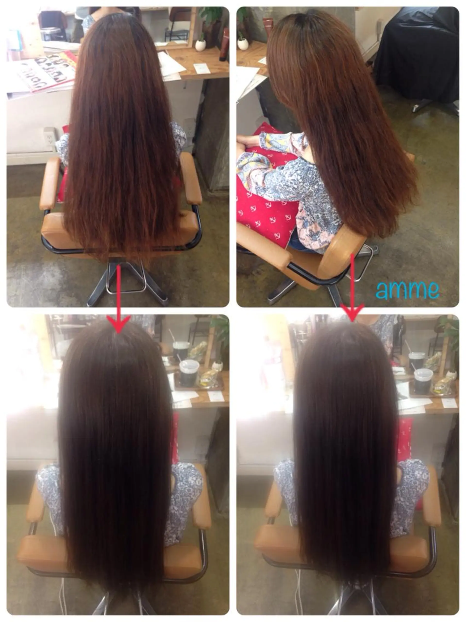 セミロング ロング カラー 💎髪質改善💎 デザイナーshinのヘアスタイル