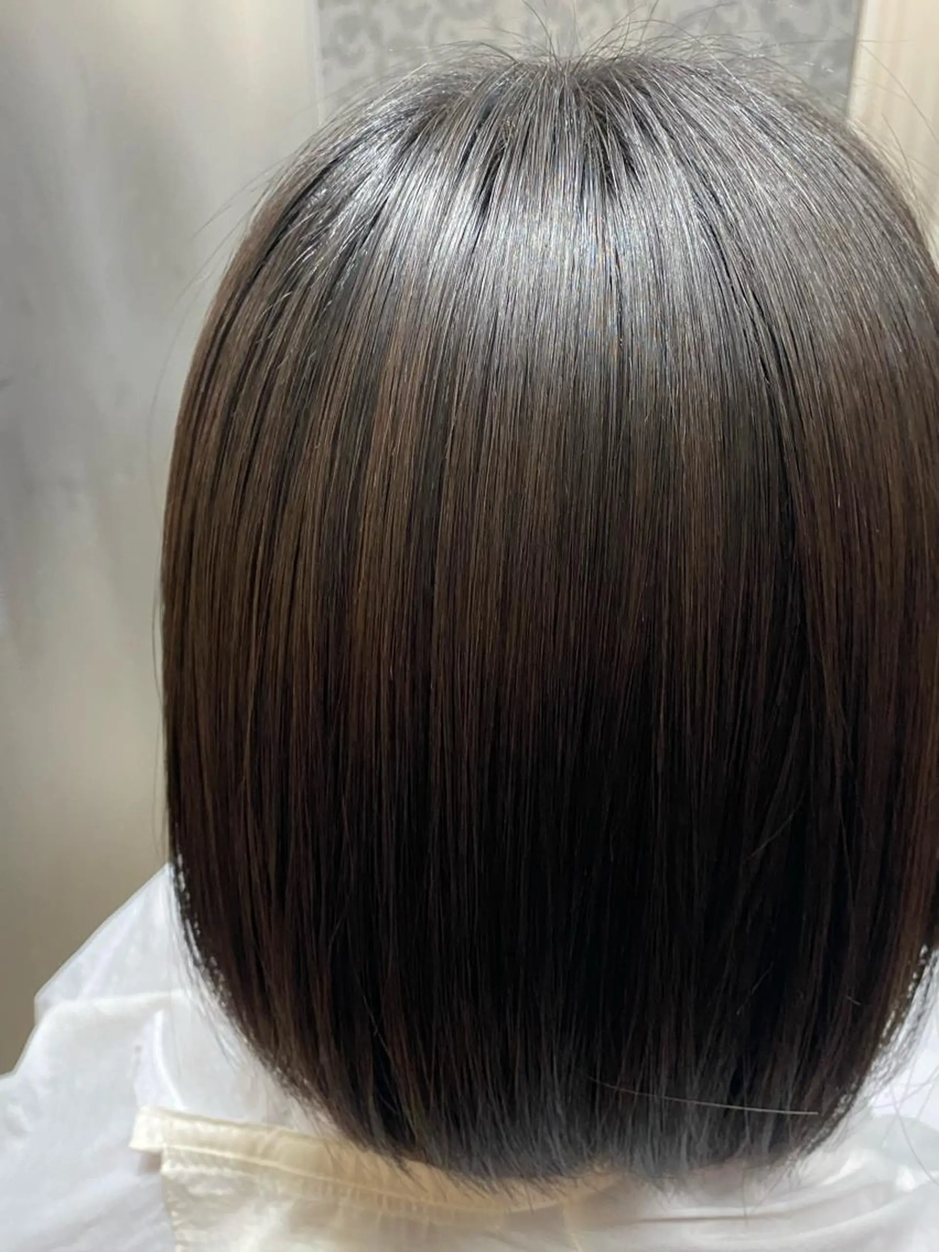 ミディアム カット 縮毛矯正 佐藤 はるとのヘアスタイル