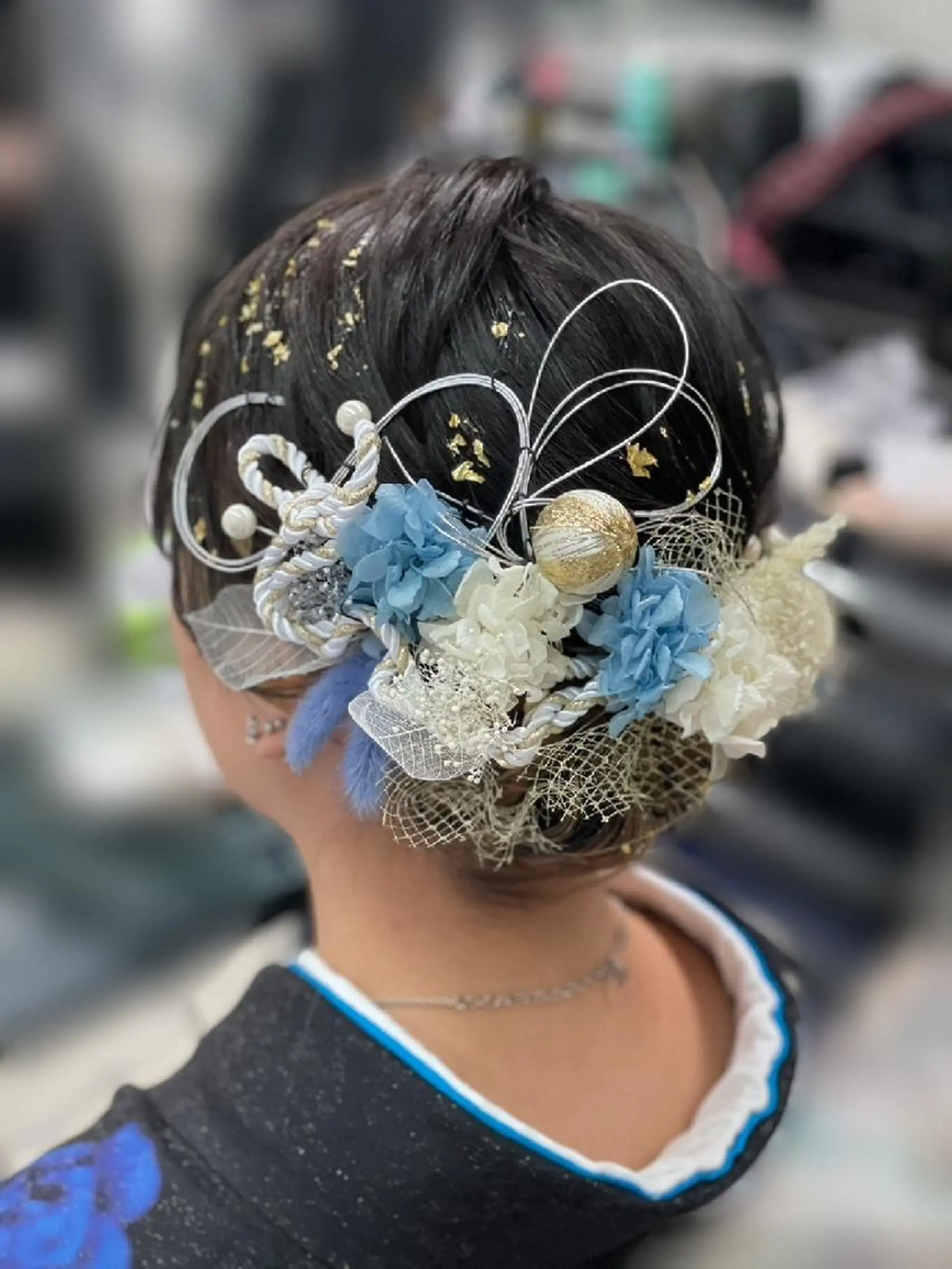 ショート ヘアアレンジ 成人式 結婚式・ブライダル 卒業式のヘアスタイル ショートヘア 浴衣 ヘアセット Rarely  beautyのヘアスタイル