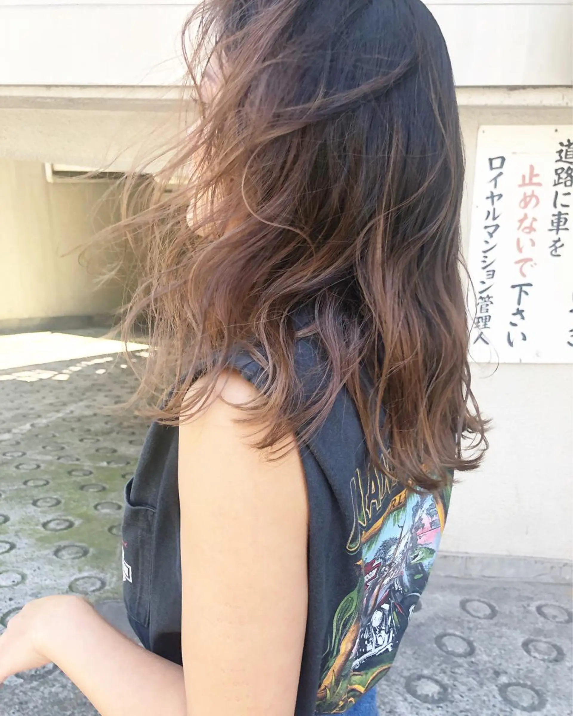 セミロング カラー バレイヤージュ グラデーションカラー ハイライトカラー ハイライト レイヤーカット “ミニモ最高評価獲得 “代表"Kohei"のヘアスタイル