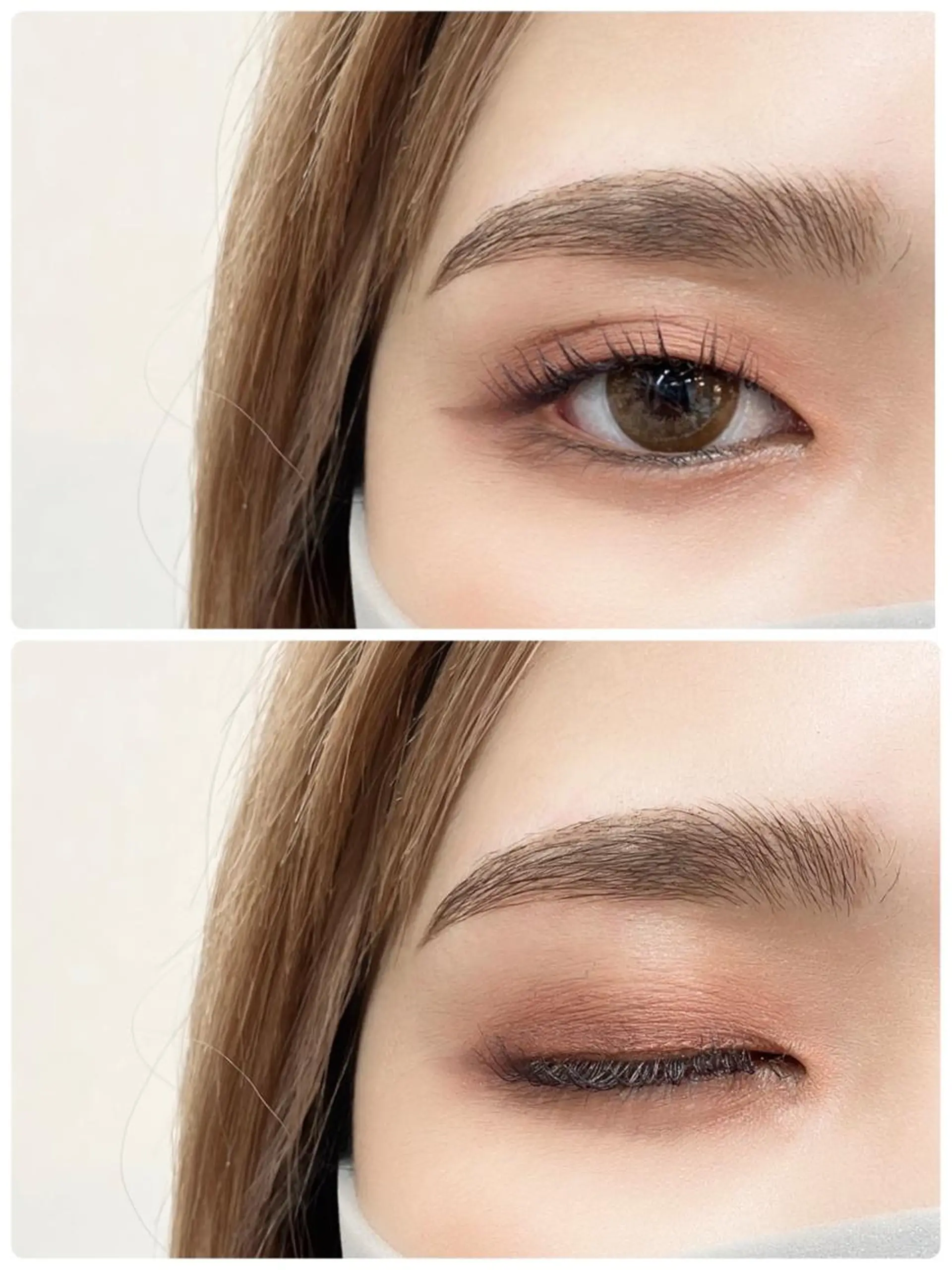 アイブロウ ハリウッドブロウリフト リリバイシエル 長谷川のマツエク・マツパデザイン