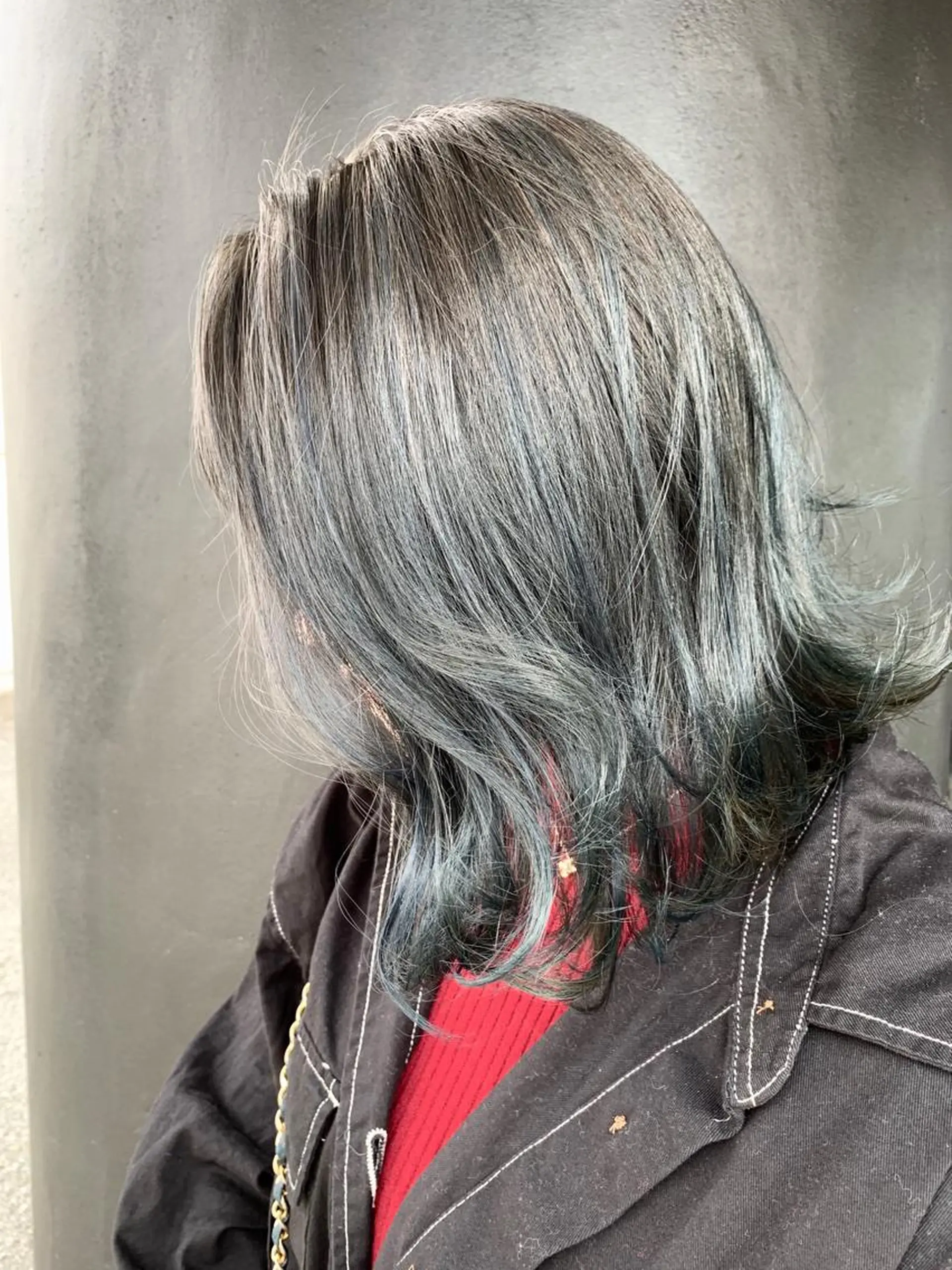 ミディアム カラー ヘアアレンジ LANDSグループ ヘア&アイサロンのマツエク・マツパデザイン