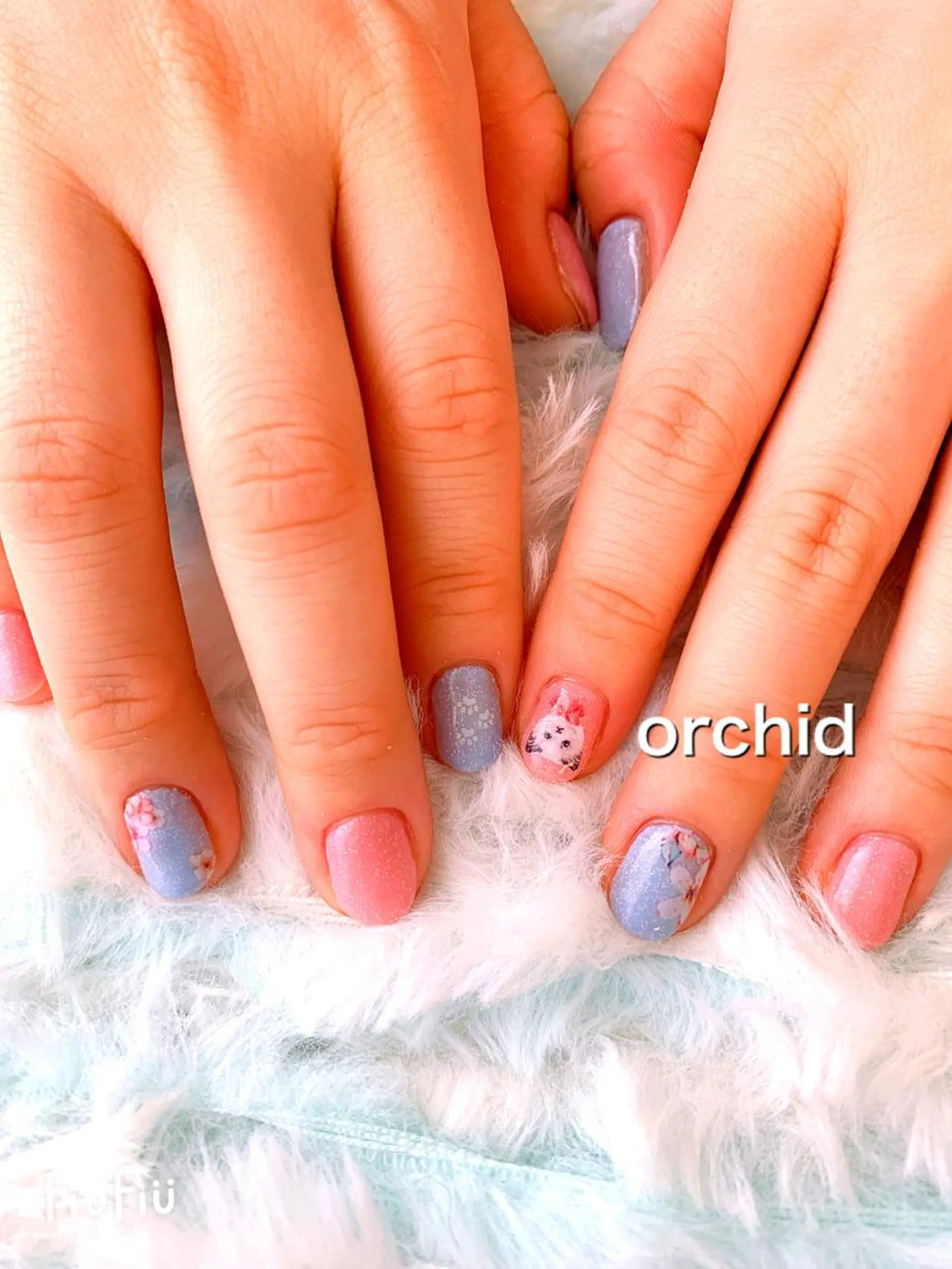 ネイル orchid ♡オーキッドのネイルデザイン