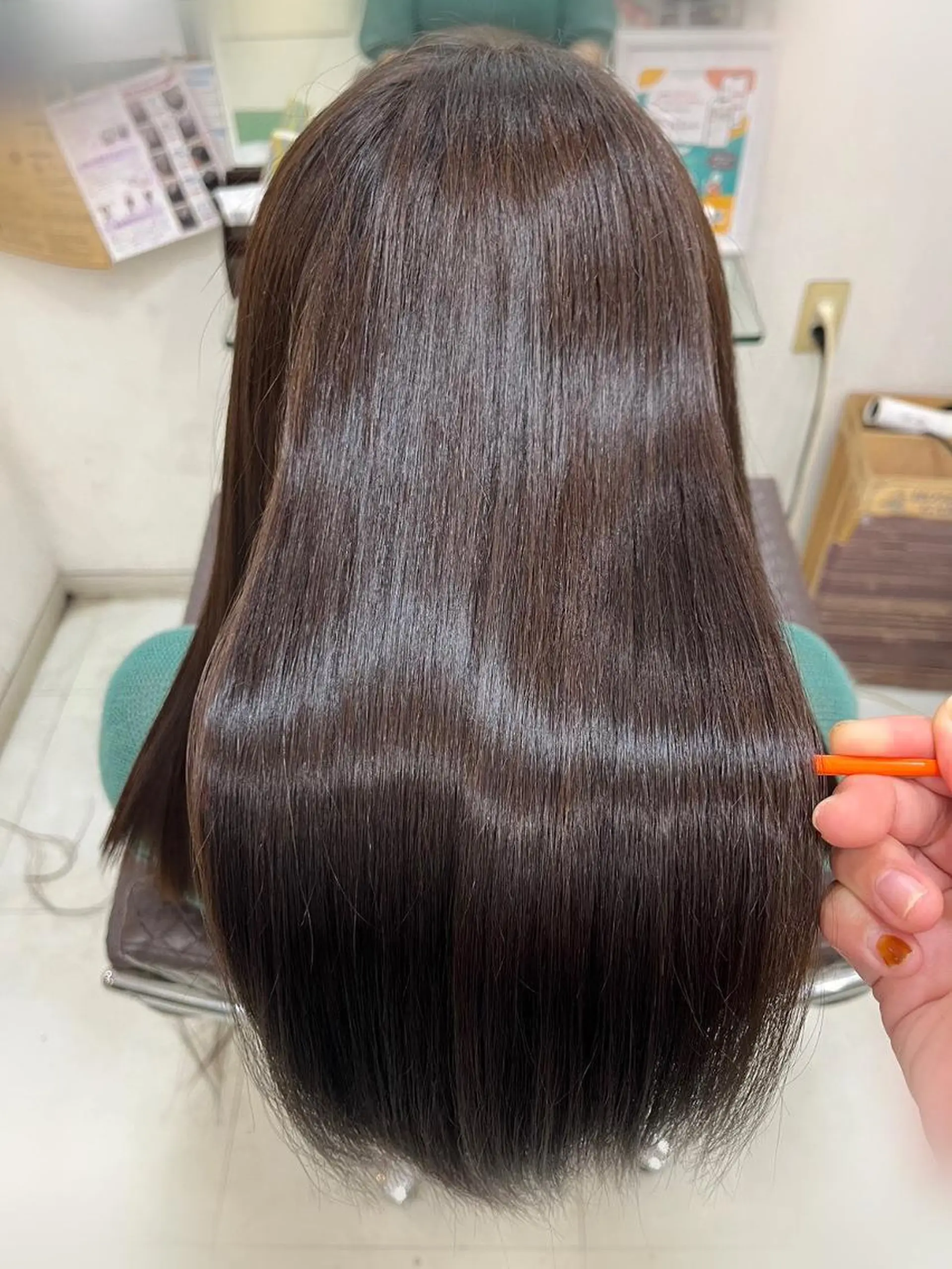 ミディアム カット ヘアカラー トリートメント 💐リラジュネス💐 美髪Salon💫のヘアスタイル