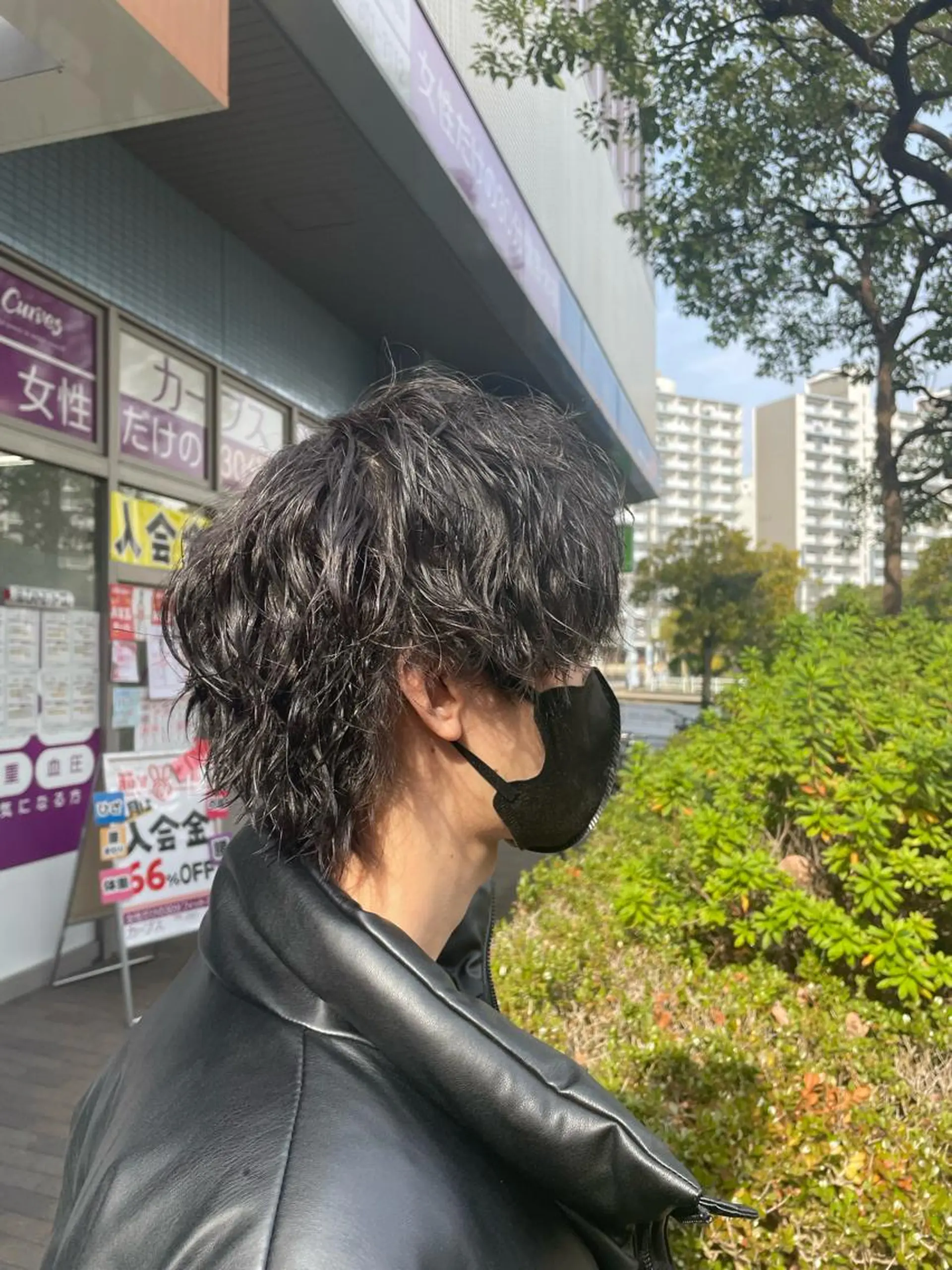 パーマ メンズ 金井 郁弥のヘアスタイル