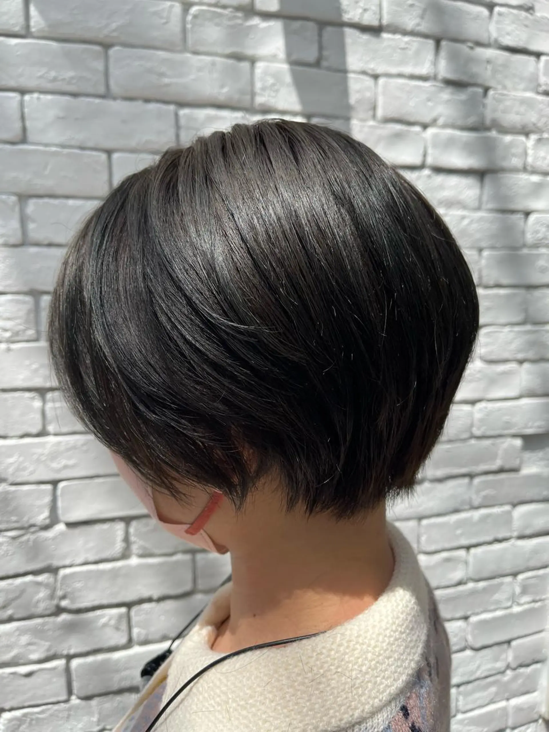 ショート カラー ダークグレー ダークグレージュ グレージュ ショートヘア カット ヘアカラー トリートメント 🌈透明感カラー🌈 🌟吉田祐介🌟のヘアスタイル