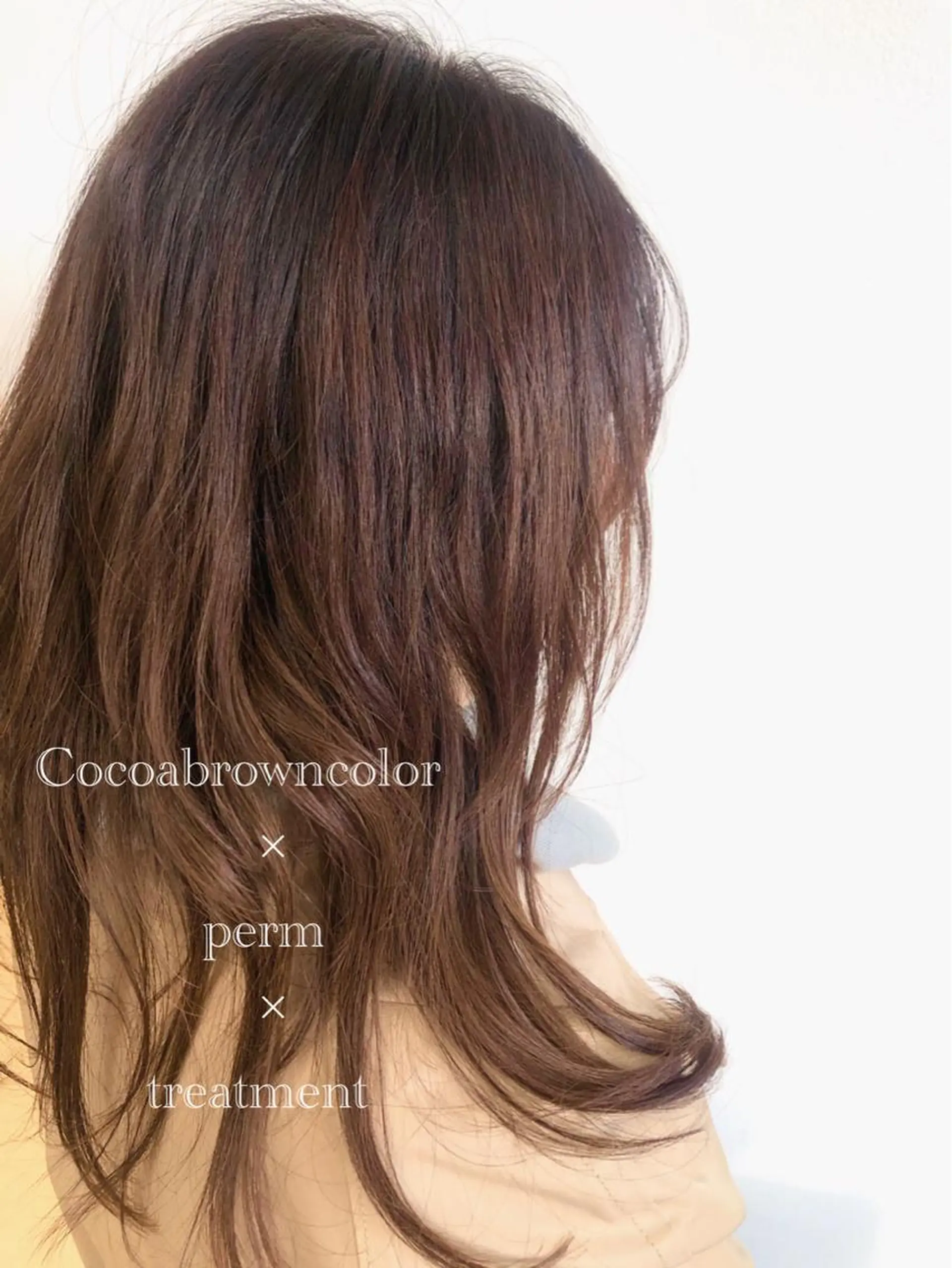 ロング うる艶レイヤーカット hinakoのヘアスタイル