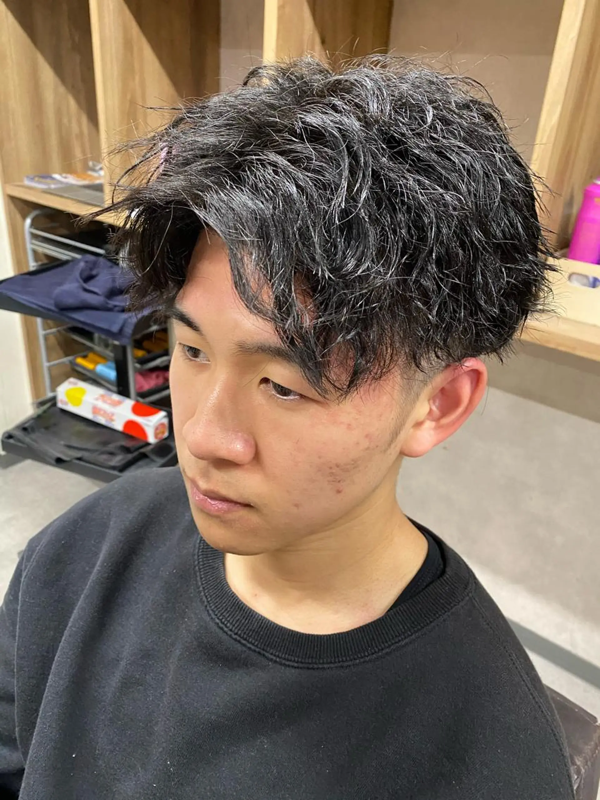 パーマ メンズ カット パーマ NUMBER.12所属・【メンズ専門美容師】 NUMBER.12のヘアスタイル