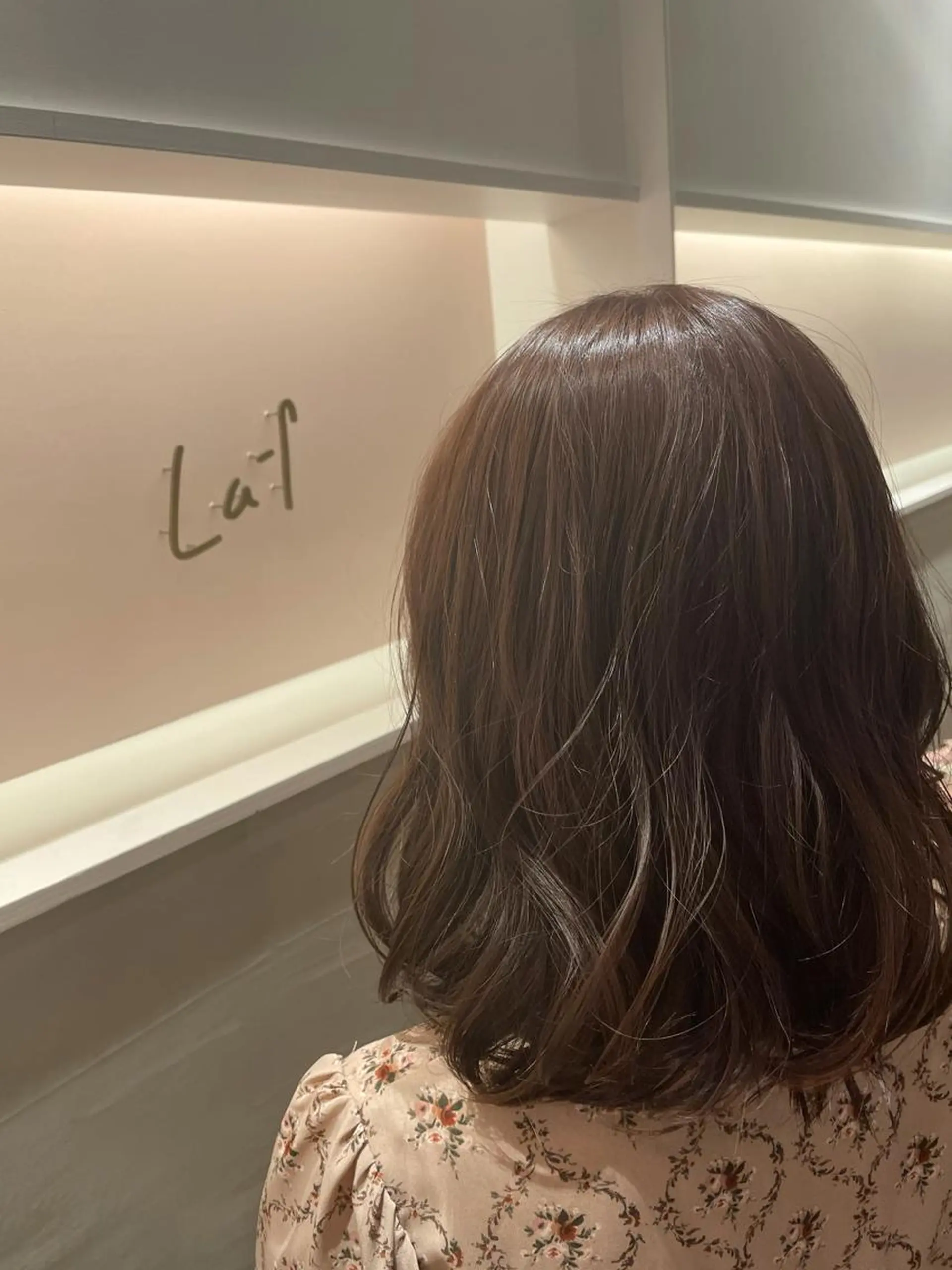 ミディアム カラー 髪質改善/縮毛矯正/ 透明感🩵NANAのヘアスタイル