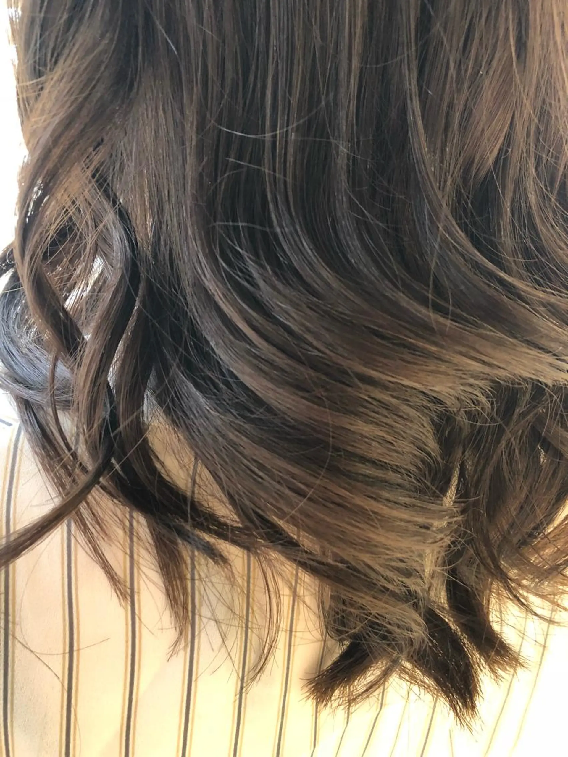 ロング カラー ヘアアレンジ アッシュ ラベンダーカラー ラベンダーアッシュ レイヤー×ヘッドスパ ＊保田遥＊のヘアスタイル