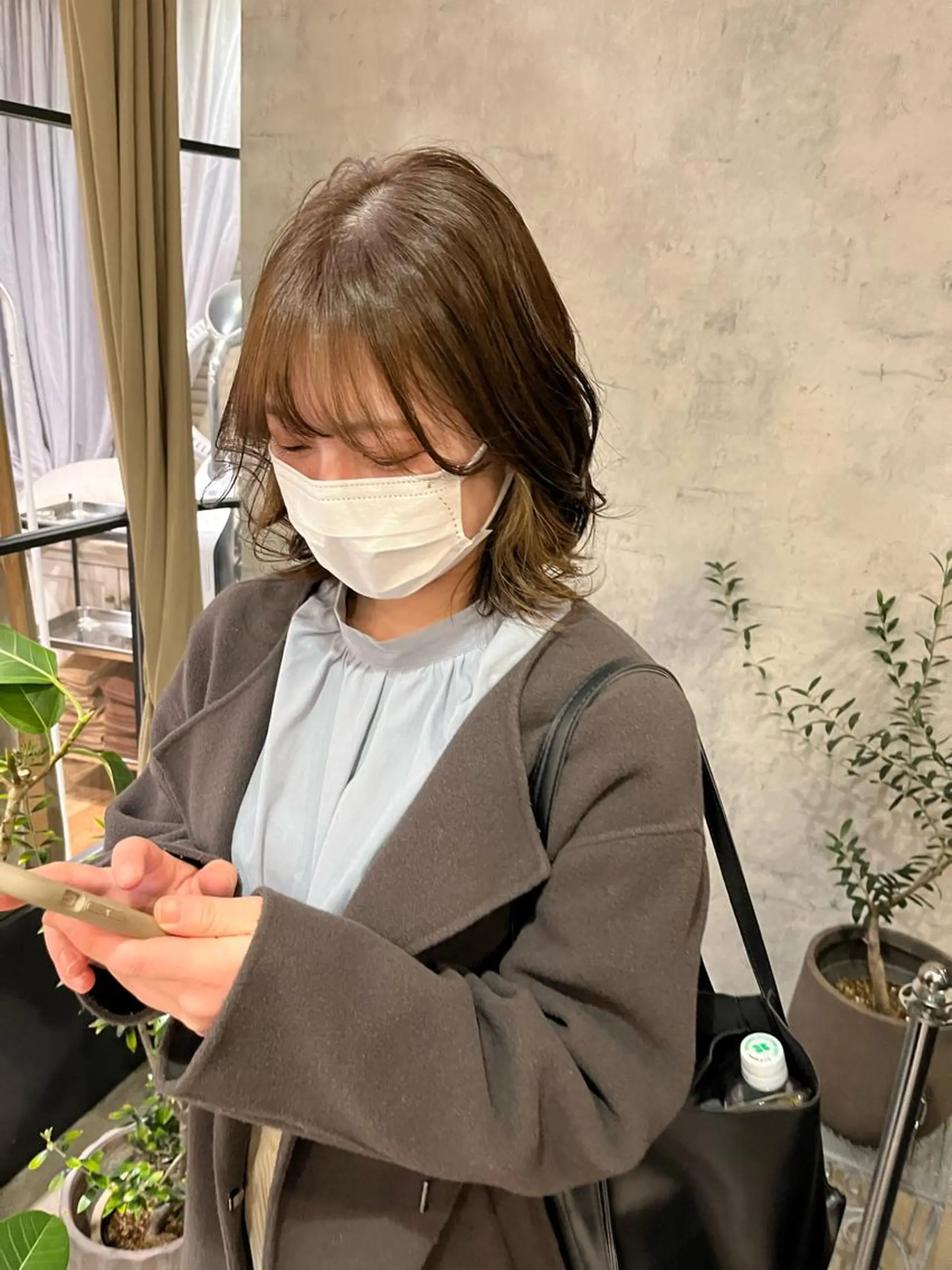 ミディアム 梅田美容室/カット /Maoのヘアスタイル