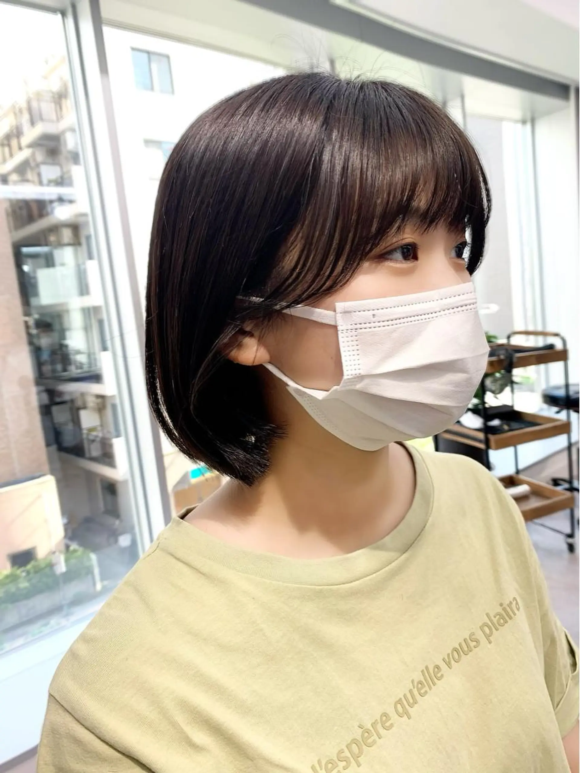 ロング カラー パーマ ヘアアレンジ メンズ キッズ ネイル マツエク・マツパ アイブロウ カット ヘッドスパ レイヤーカット 🌿透け感カラーのヘアスタイル