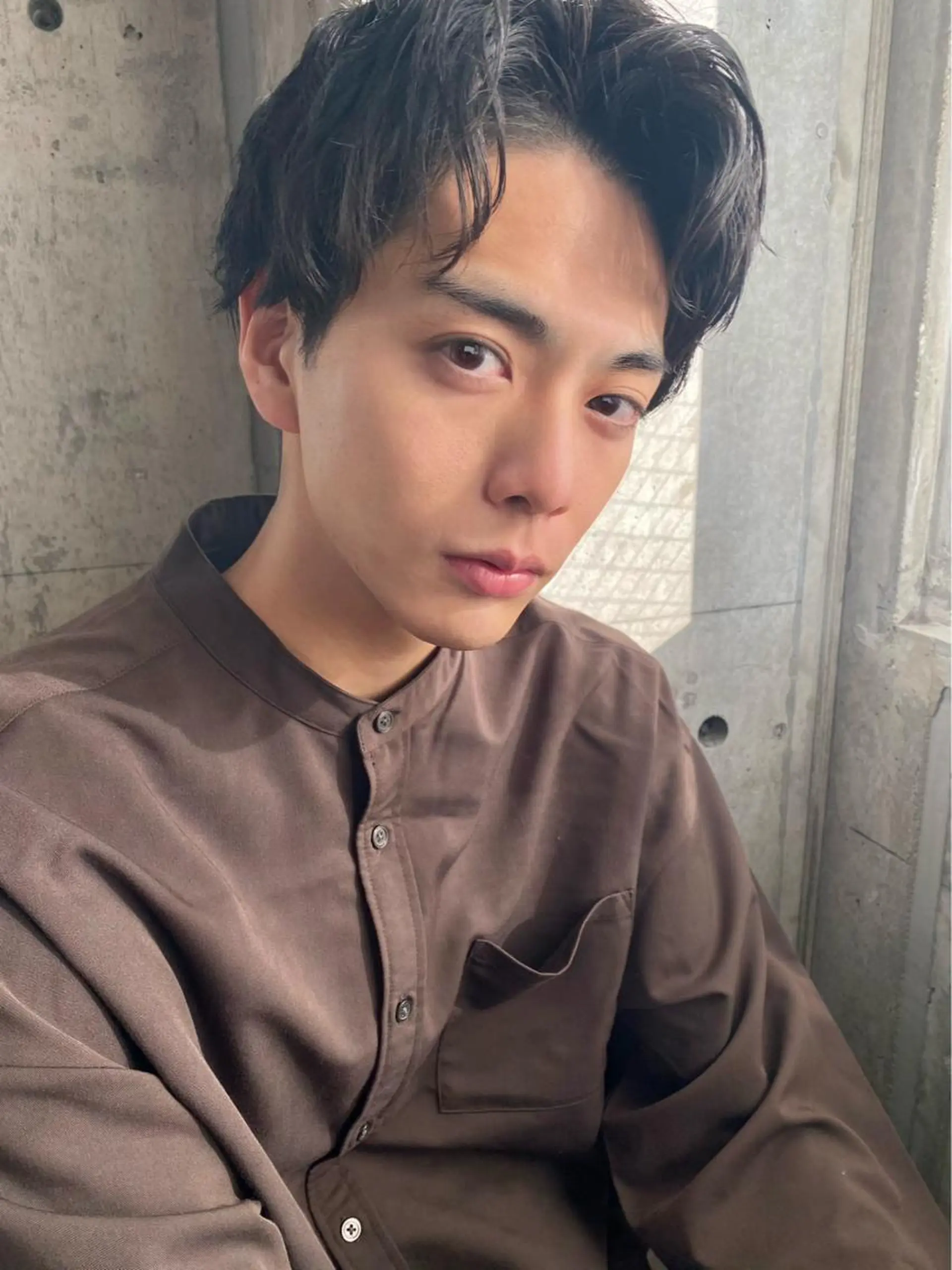 ショート メンズ カット パーマ 似合わせカラーパーマ 🌿kitin米川のヘアスタイル