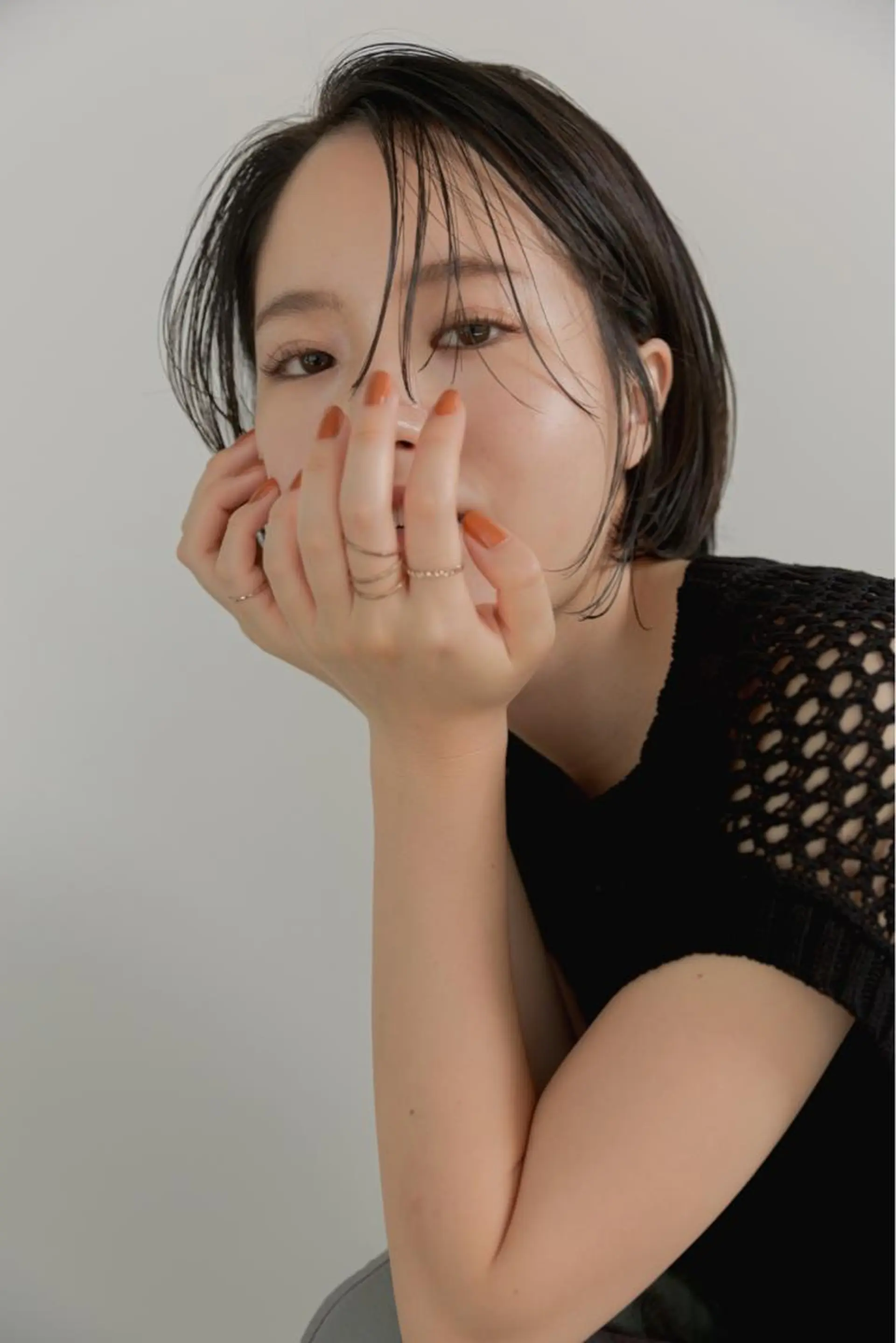 ショート カラー ツジガキ ユウスケのヘアスタイル