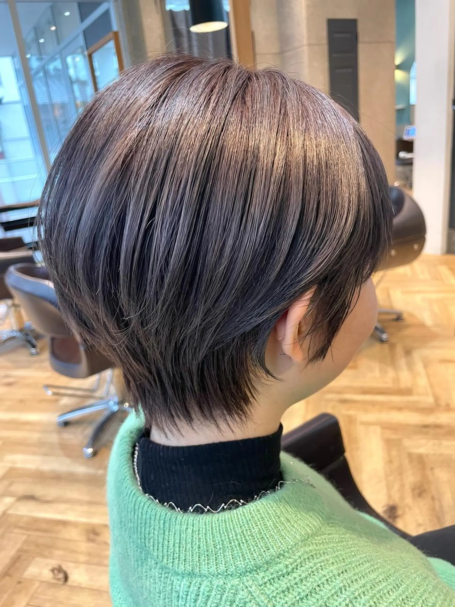 ショート カラー カット トリートメント 🌈艶カラー× メンズパーマ永埜🌈のヘアスタイル