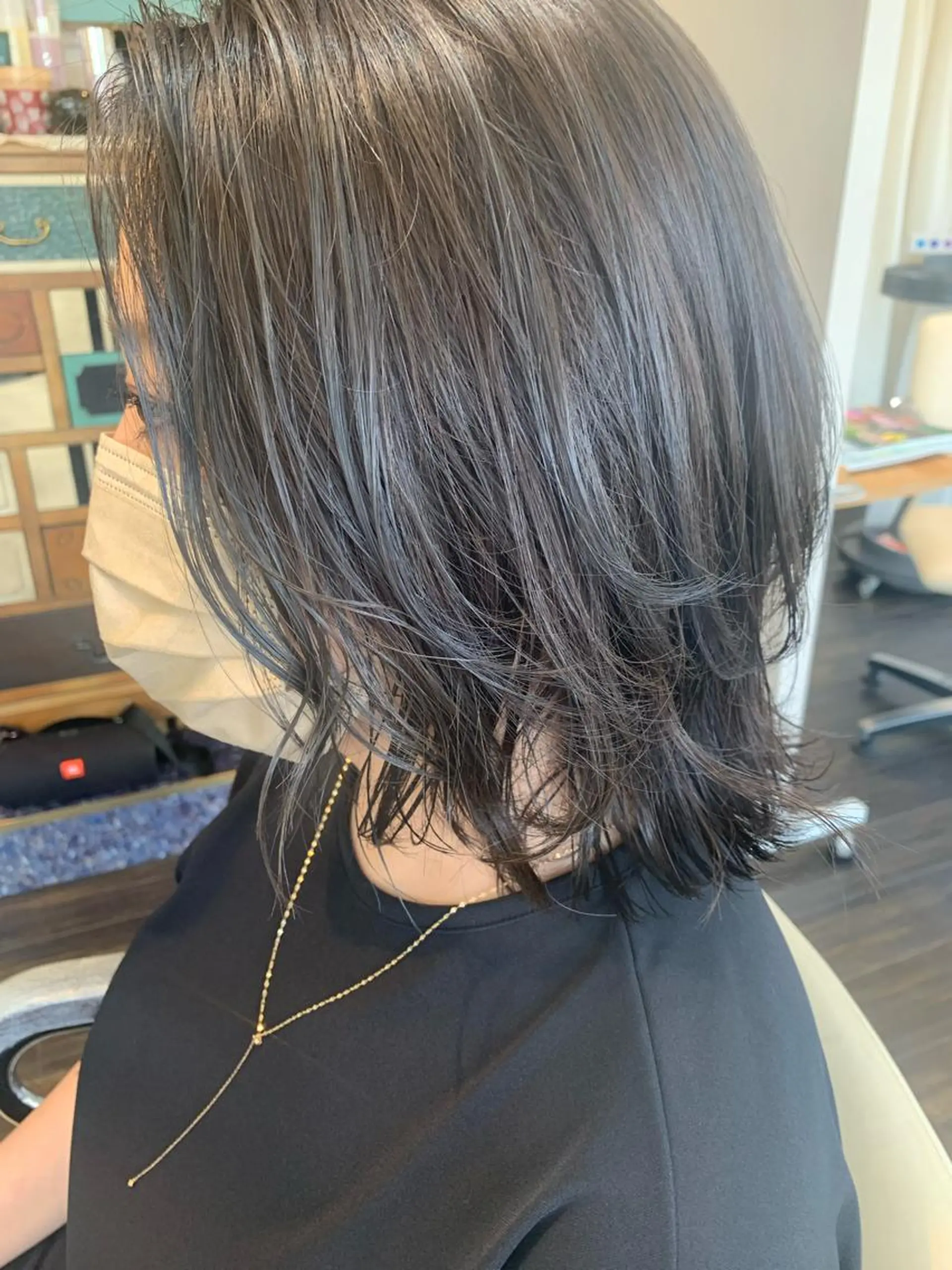 セミロング カラー 🌸スタイリスト 山浦美恵のヘアスタイル