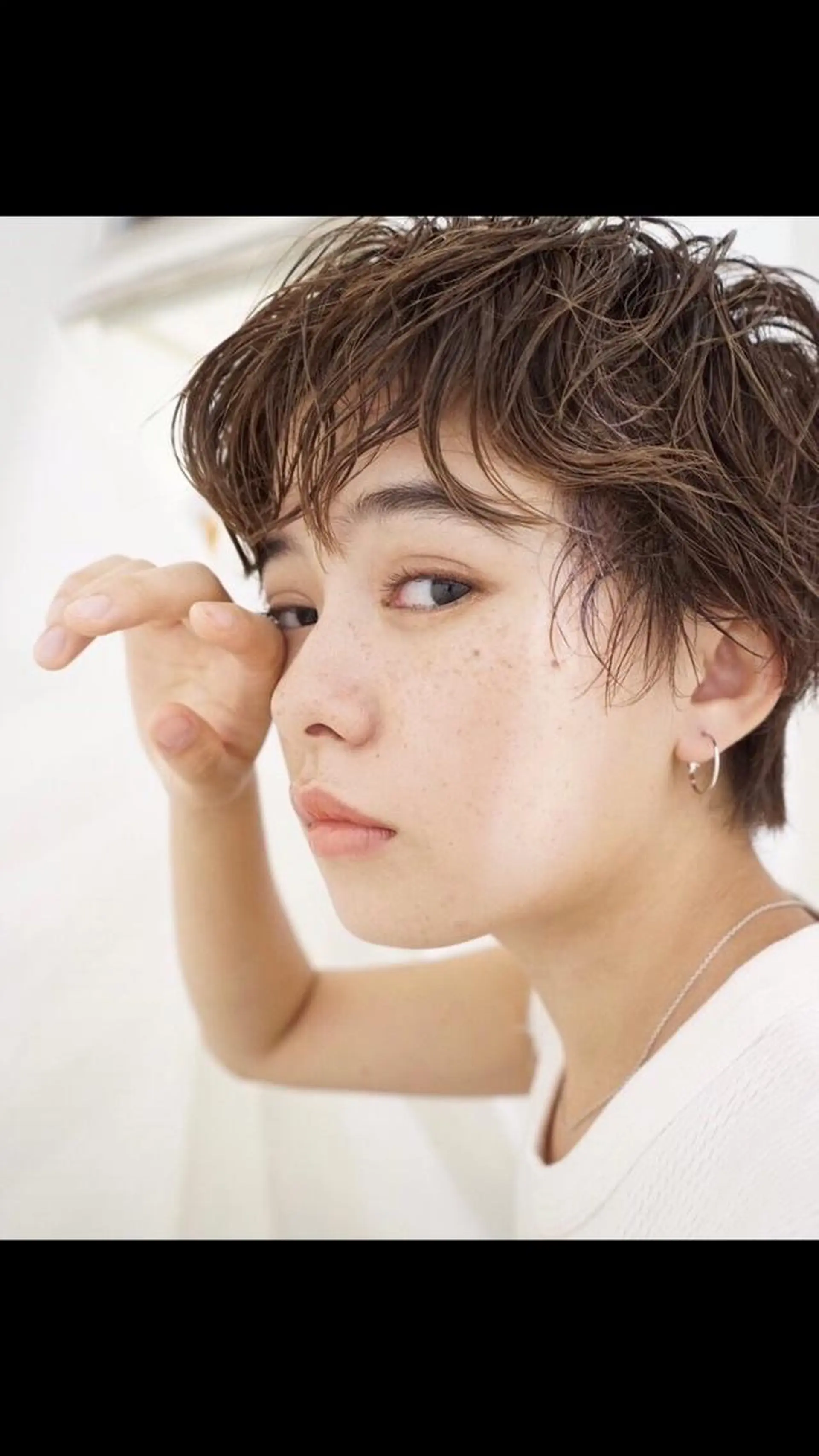 ショート カラー レイヤーカット✂️ 横浜No1♡下鳥翔子のヘアスタイル